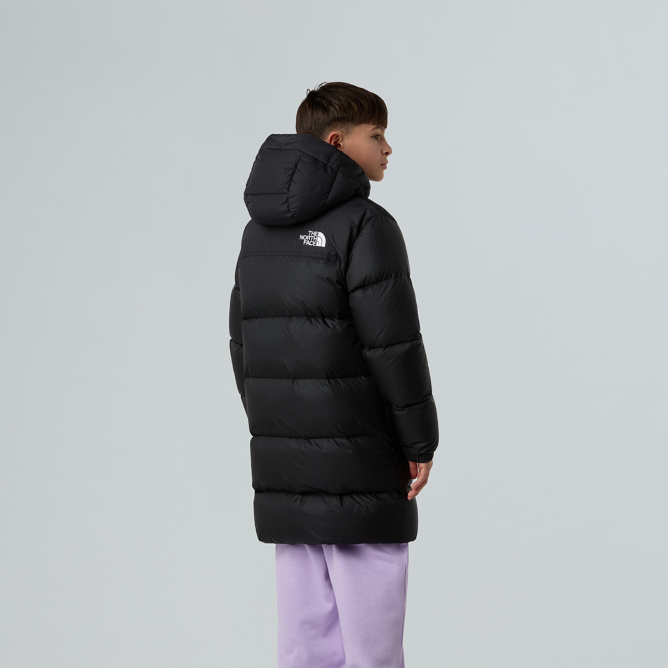 Parka lungo Nuptse da ragazzi TNF ALT2