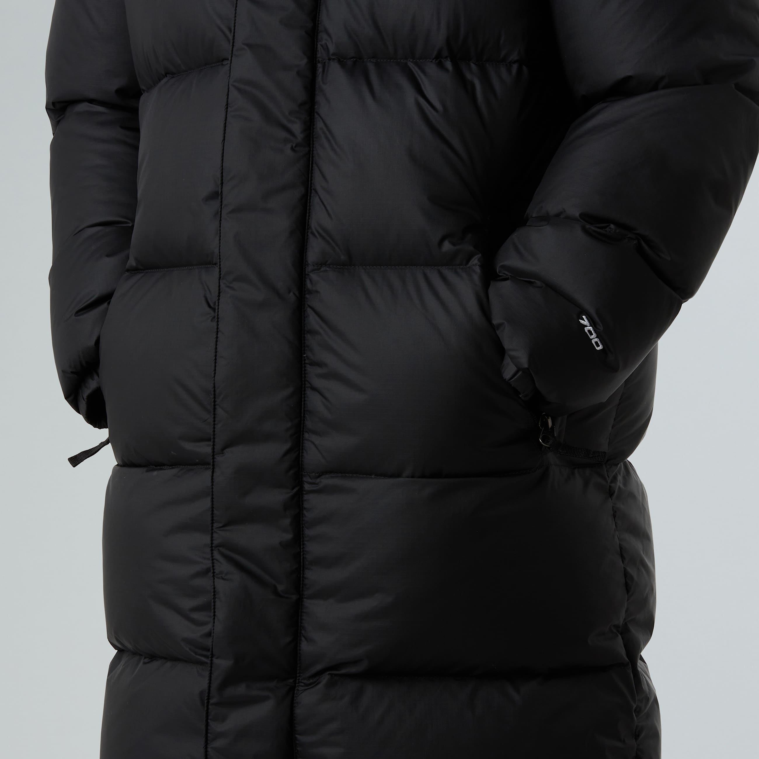 Parka lungo Nuptse da ragazzi TNF ALT5