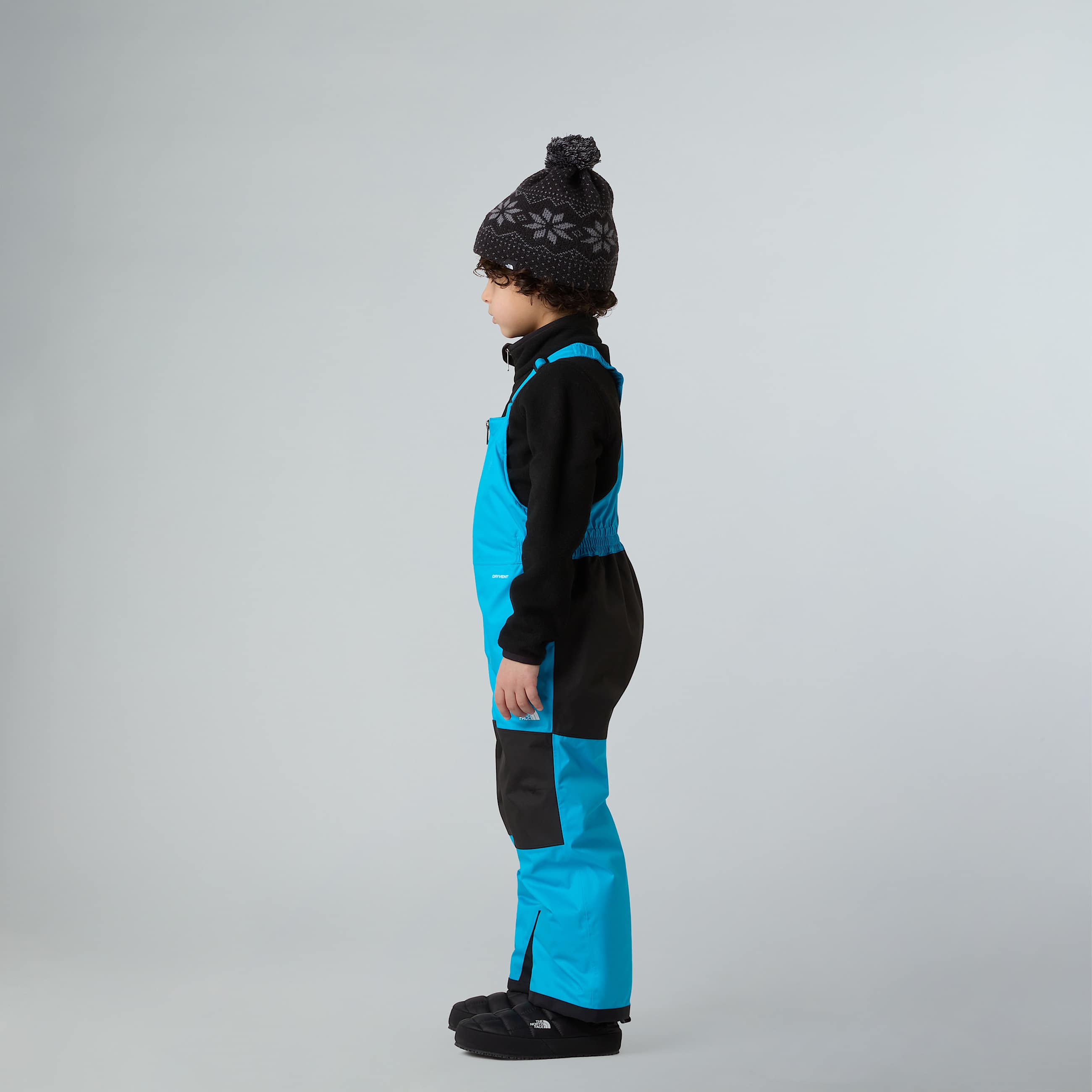 Freedom isolierte Latzhose fr Kinder TNF Meridian Blue ALT2