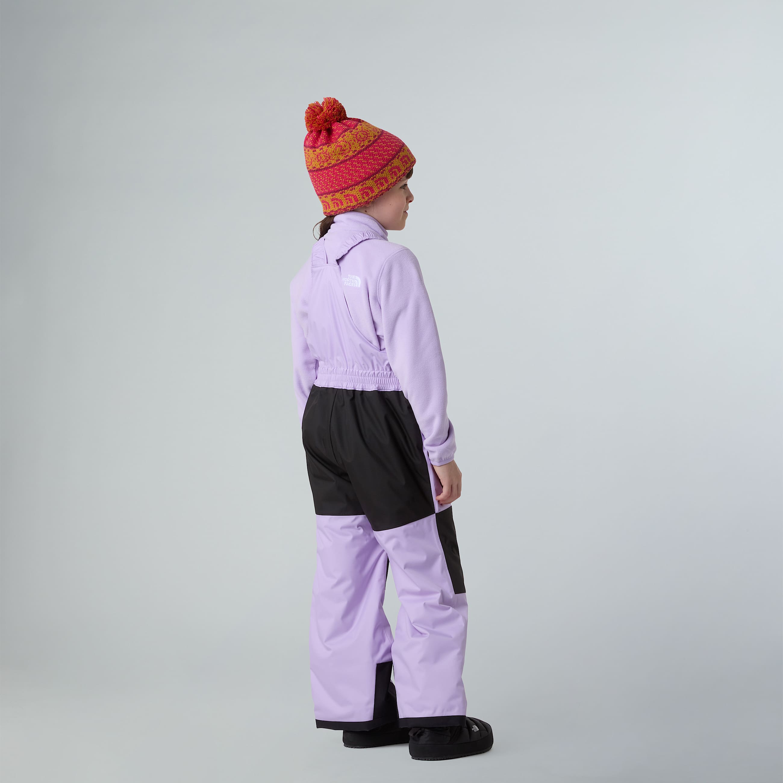 Kids Freedom Insulated Bib Trousers TNF Lite Lilac ALT3