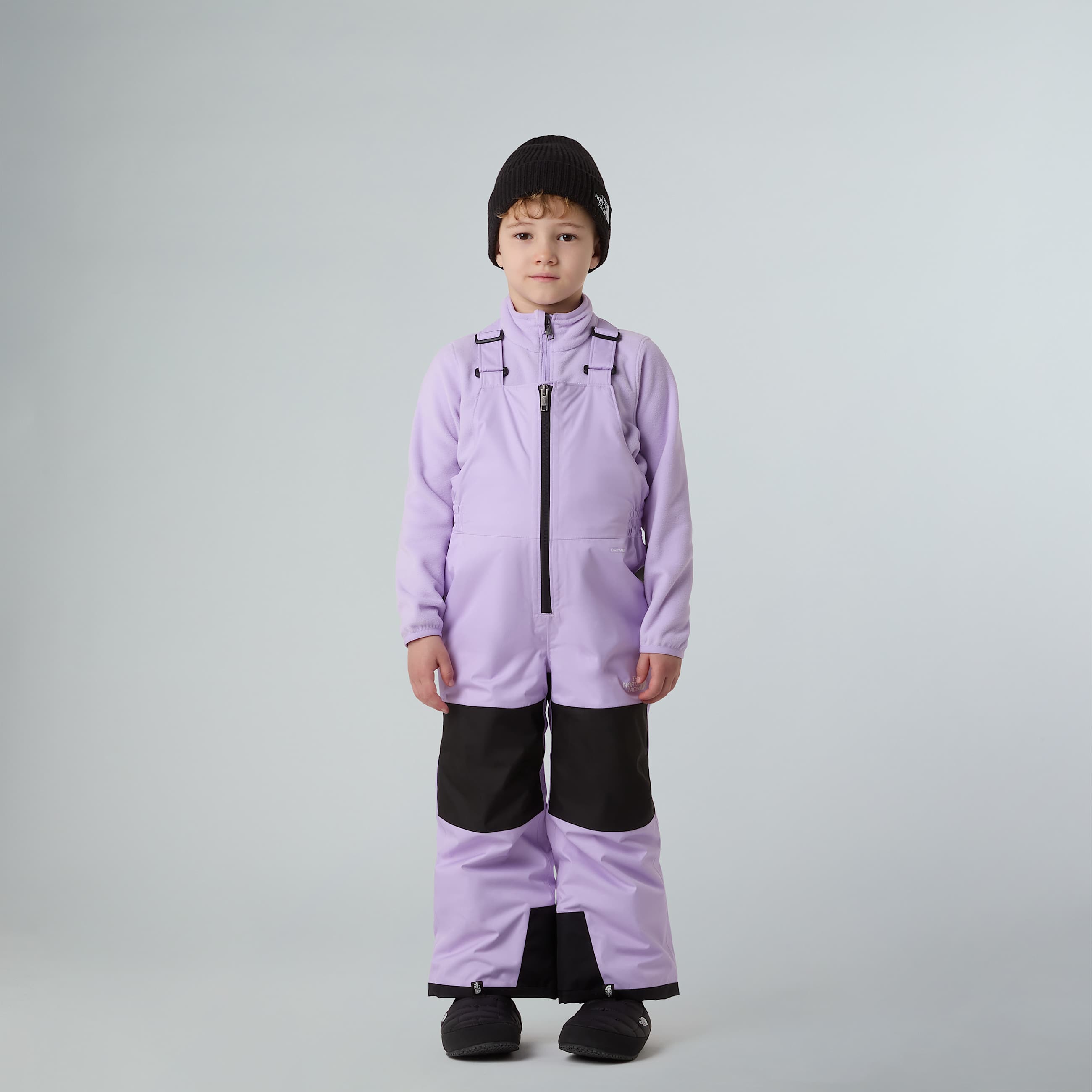 Kids Freedom Insulated Bib Trousers TNF Lite Lilac ALT4