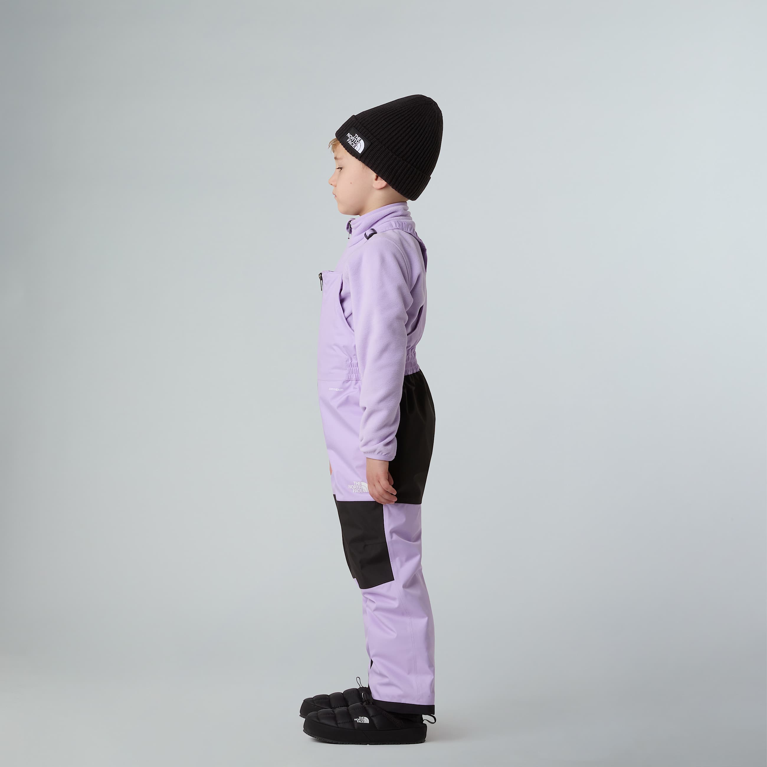 Kids Freedom Insulated Bib Trousers TNF Lite Lilac ALT6