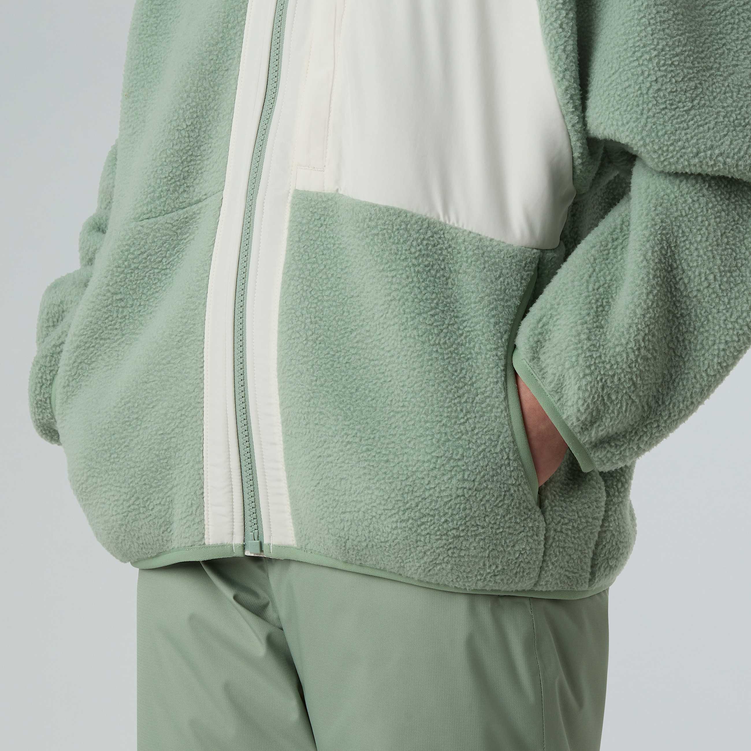 Giacca in pile con cerniera integrale Yumiori da ragazza TNF ALT5