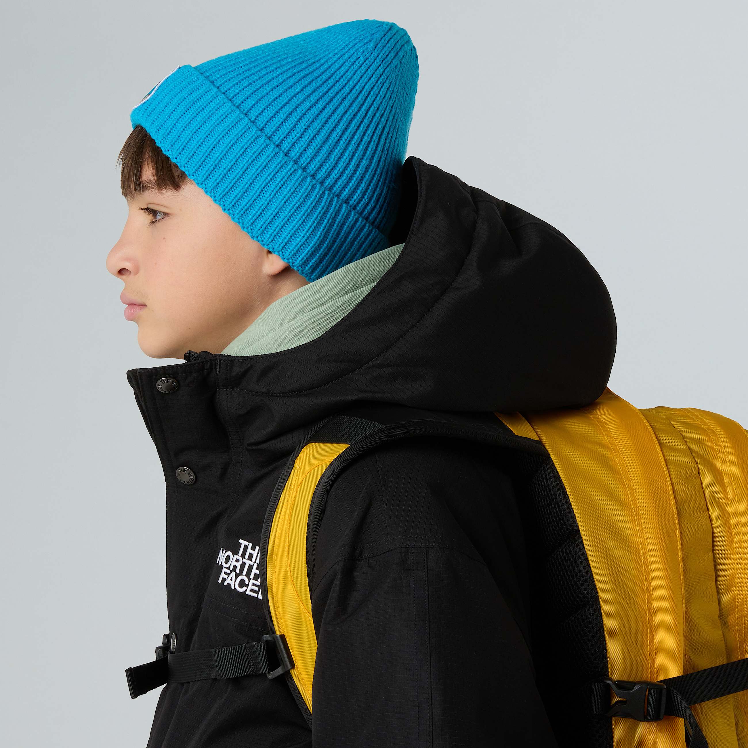 Kids' TNF Logo Box Cuffed Beanie