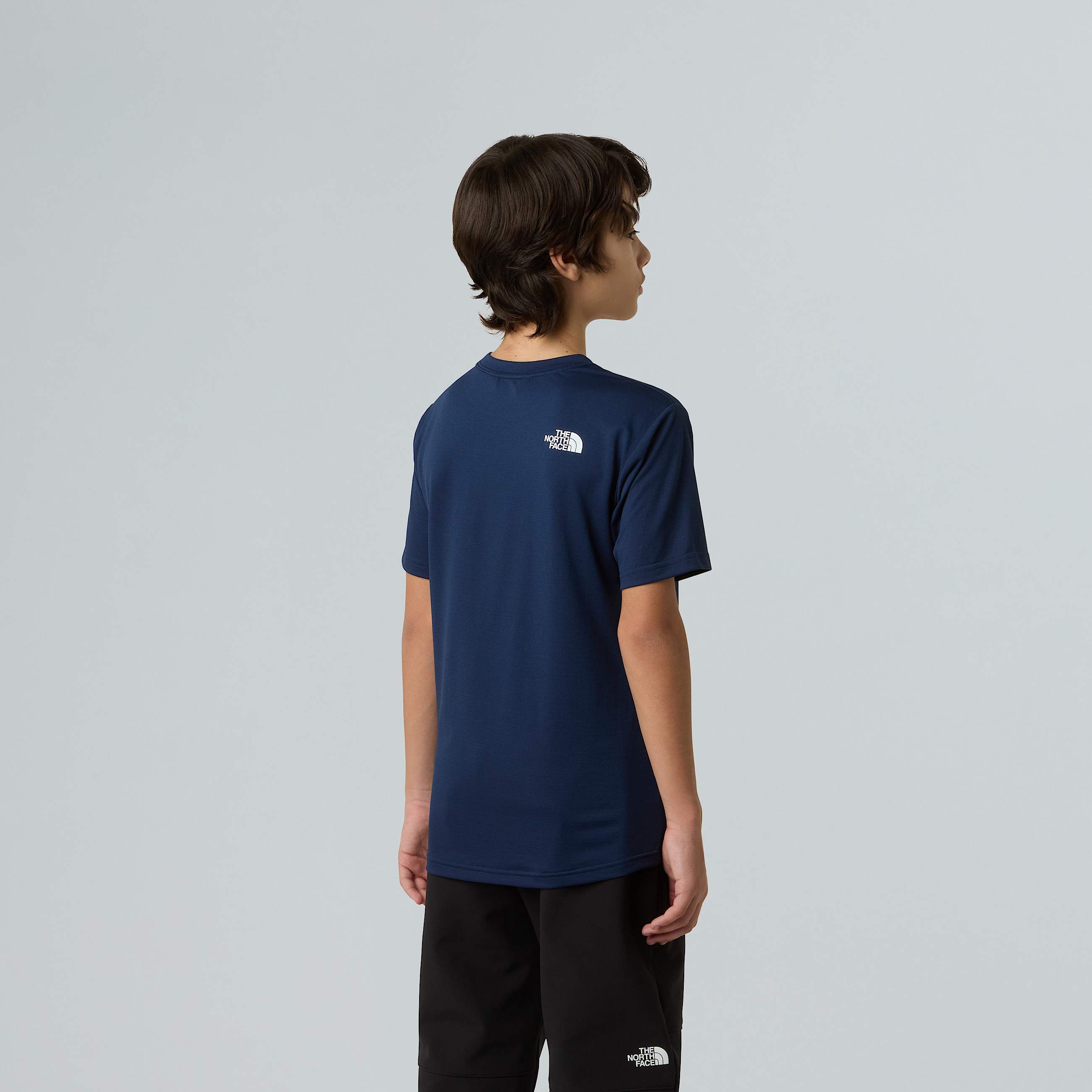 247Tshirt voor tieners TNF Summit Navy ALT2