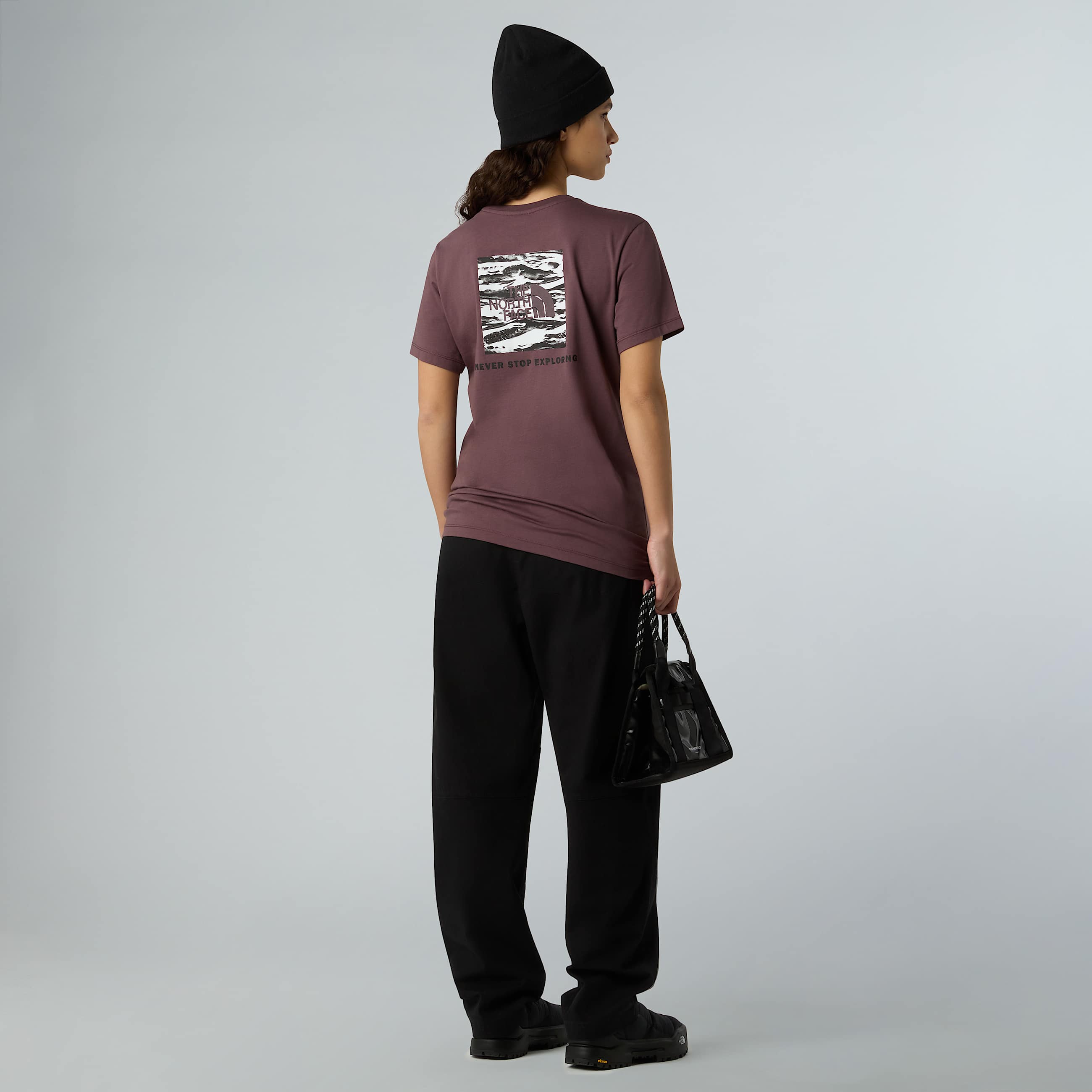 NSE Box Edge Of Light Infill Relaxed TShirt W TNF ALT2