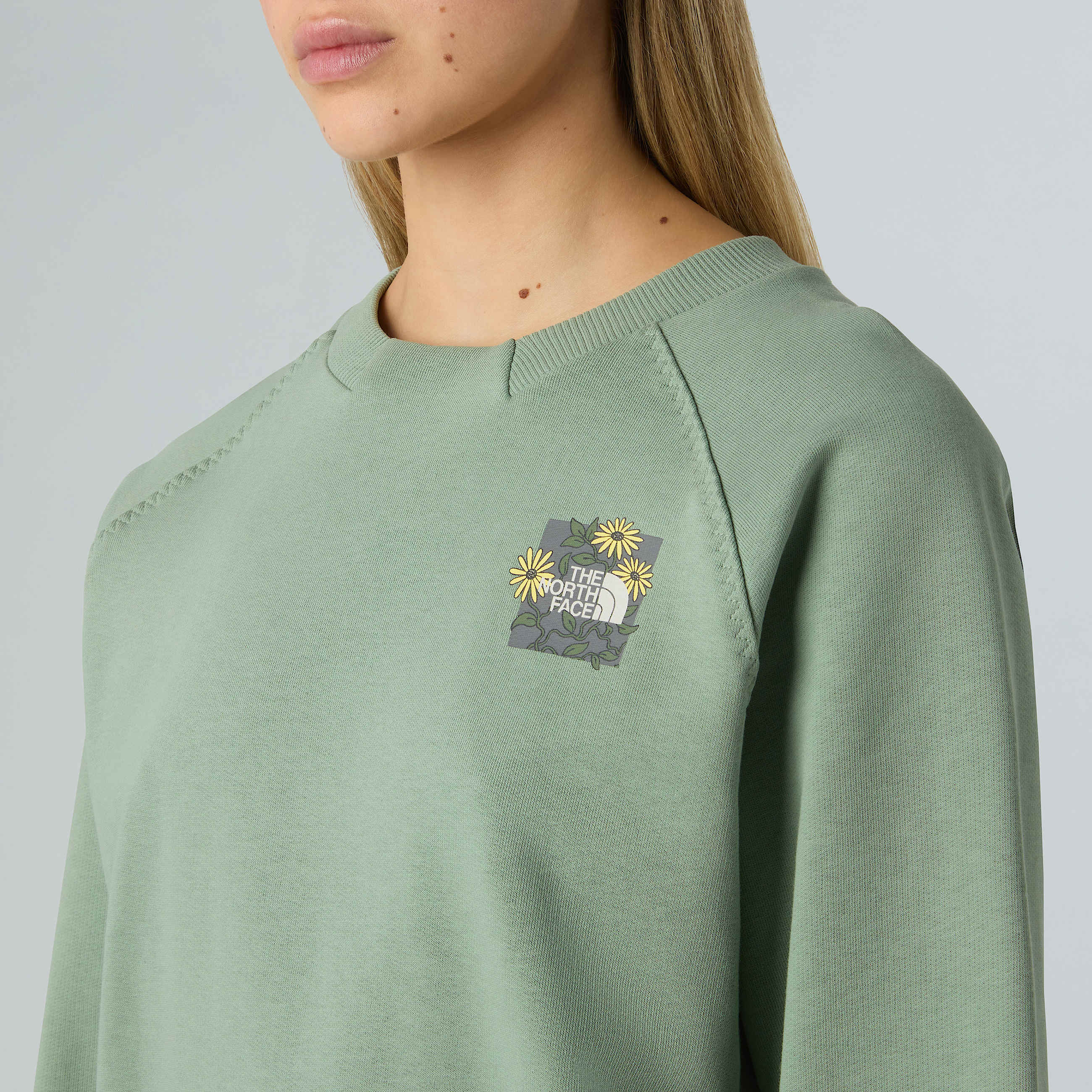 Felpa Connect Relaxed Graphic da donna TNF ALT3