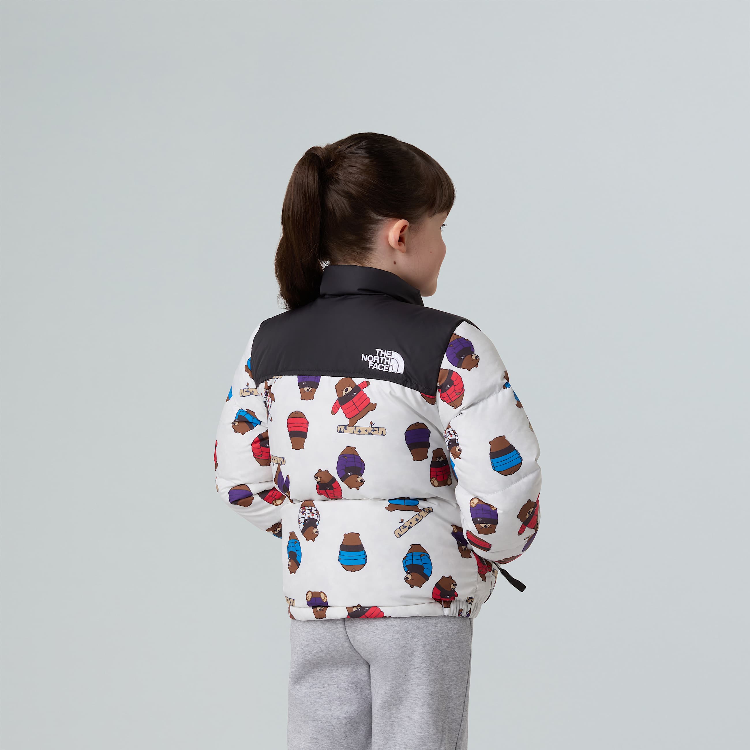 Giacca 1996 Retro Nuptse Printed da bambini TNF ALT9