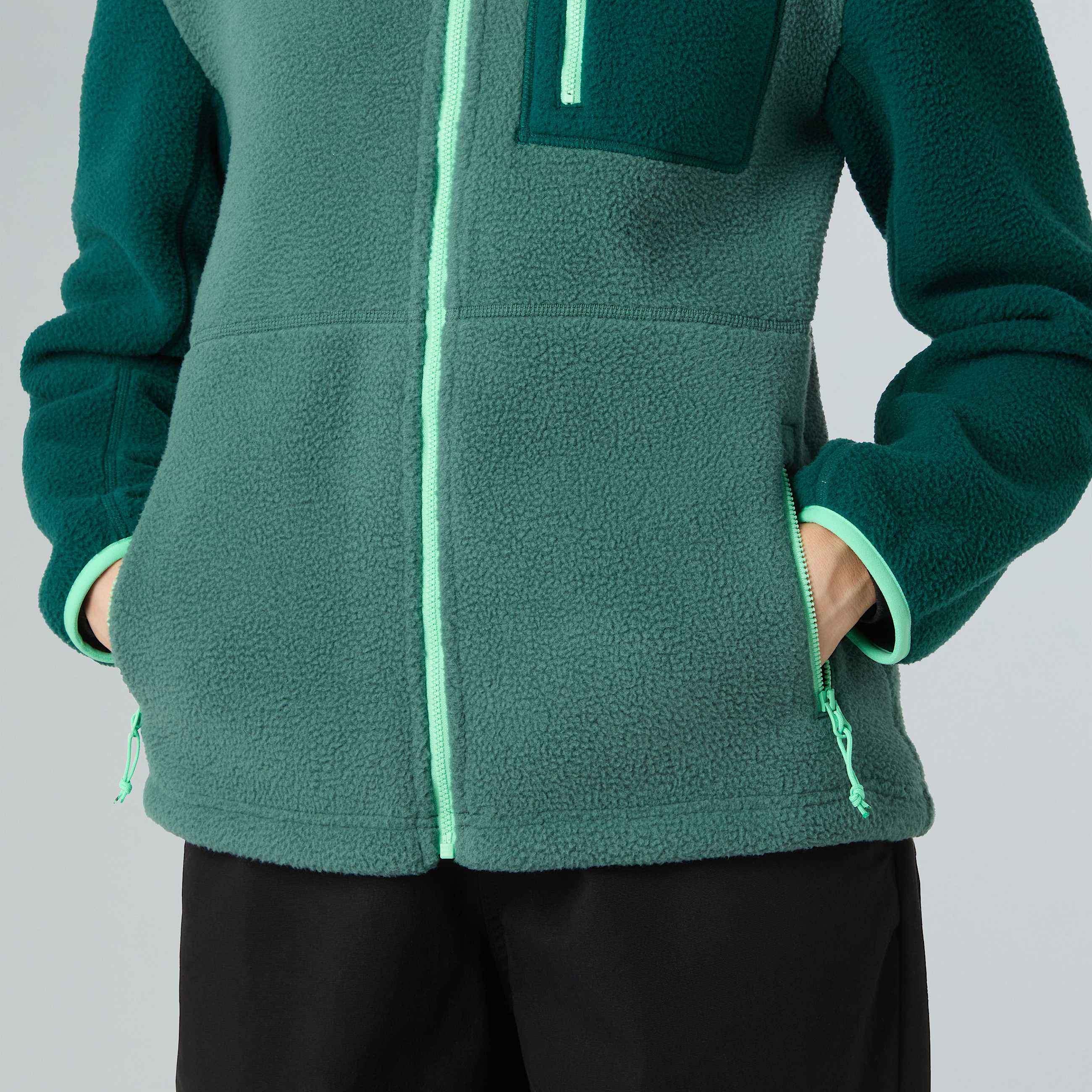 Yumiori Fleecejacke mit durchgehendem RV fr Damen TNF ALT5