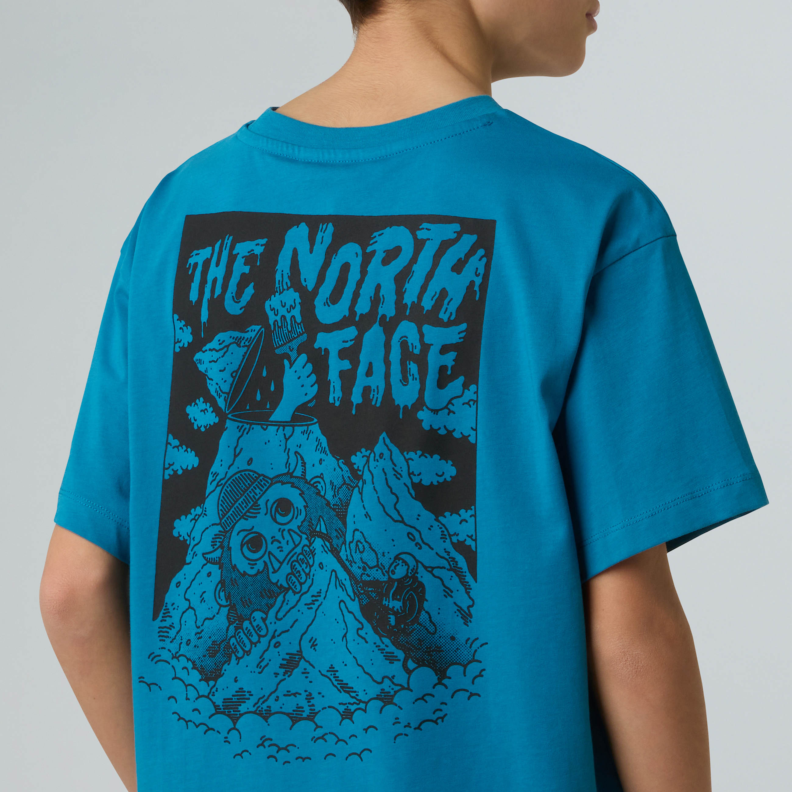 Tshirt Sports Oversized Pocket con grafica da ragazzo TNF ALT4