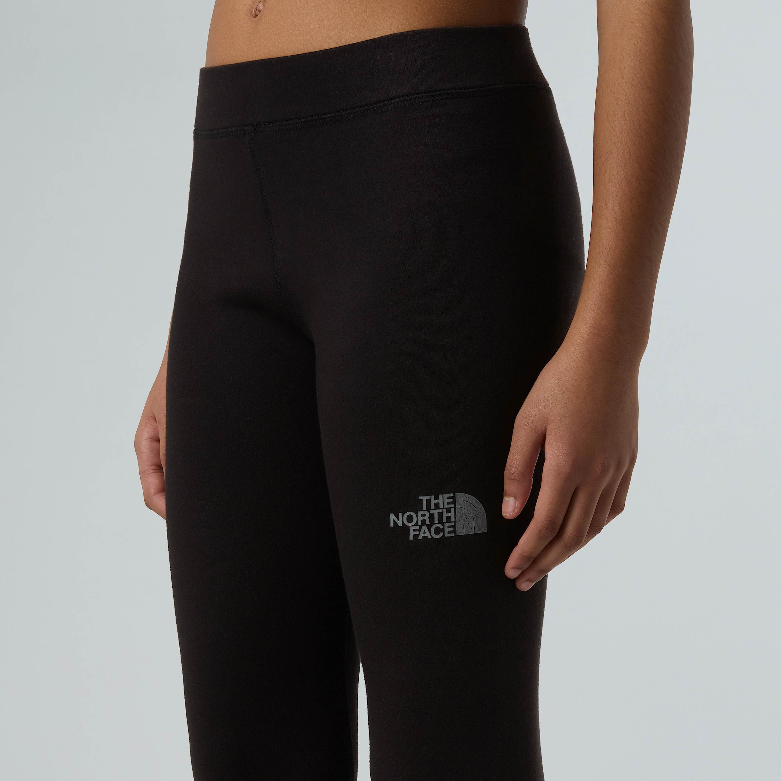 Leggings Reflective Logo da ragazza TNF ALT4