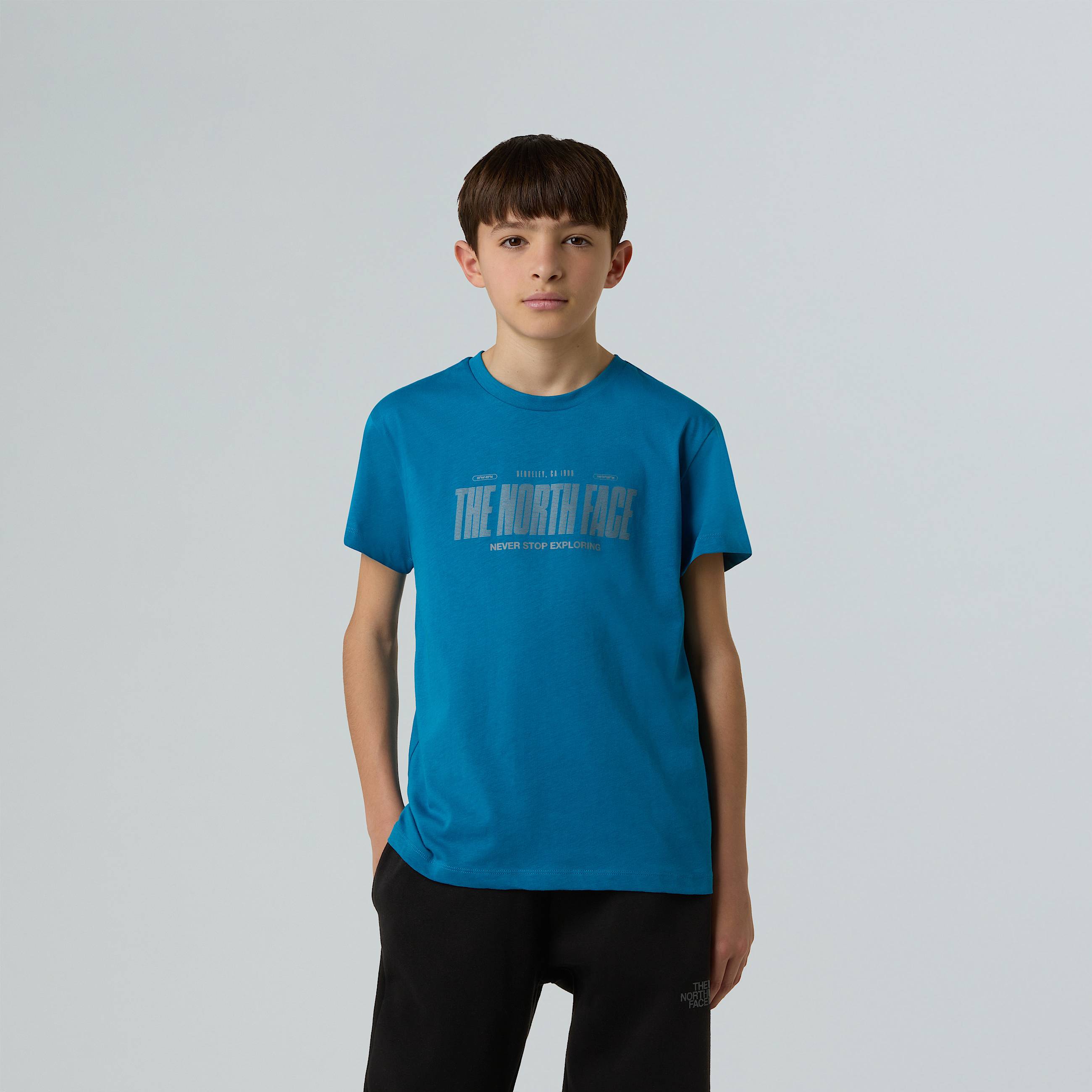 Reflective Logo Relaxed TShirt Boy TNF HERO