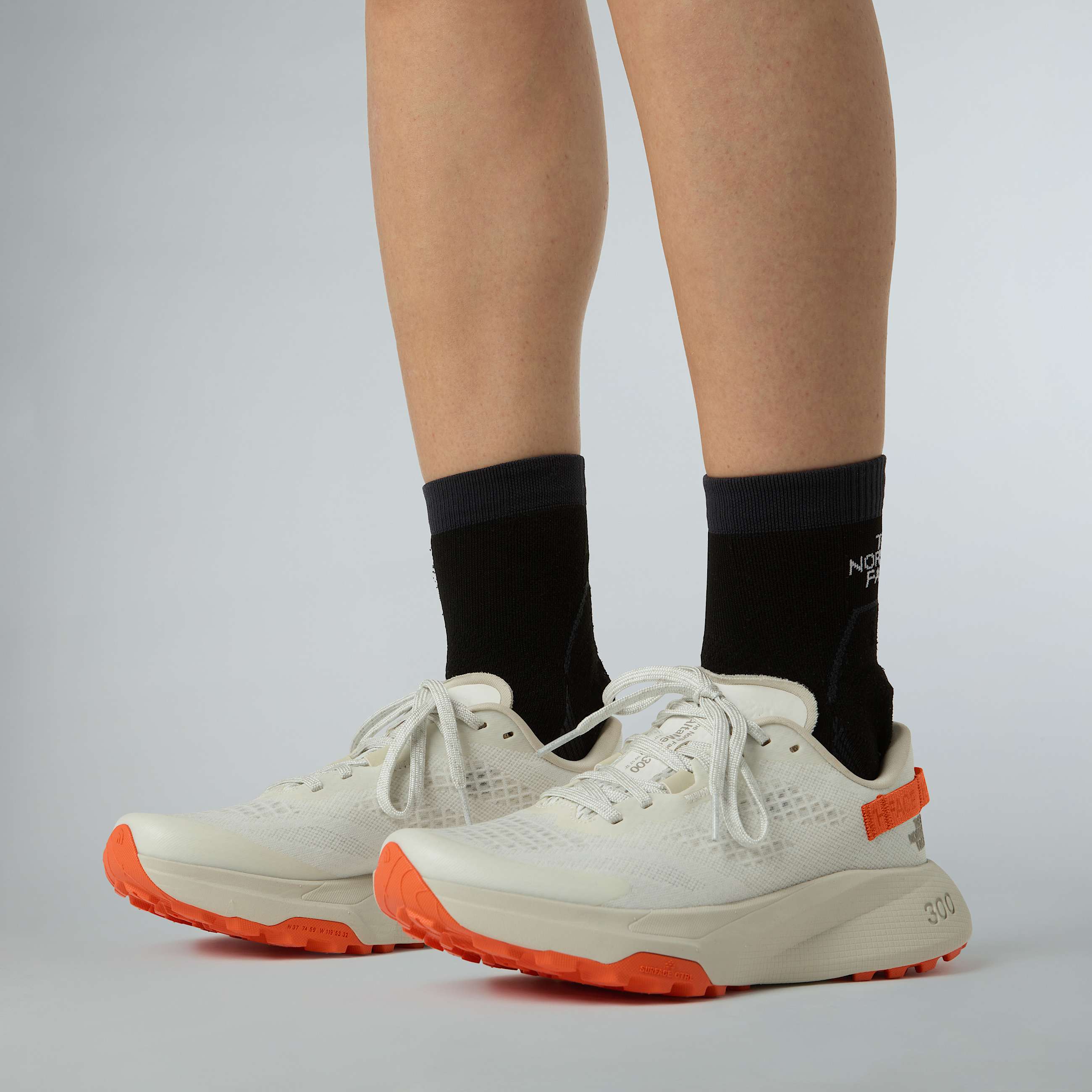 Womens Altamesa 300 Trail Running Shoes TNF White AshCalacatta ALT4