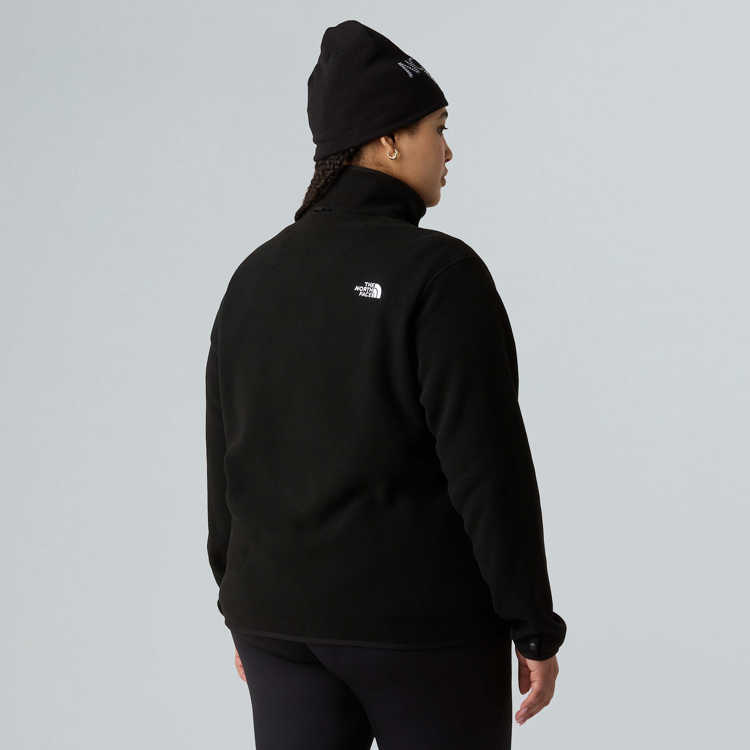 Pile Glacier con cerniera integrale Plus Size da donna TNF ALT2