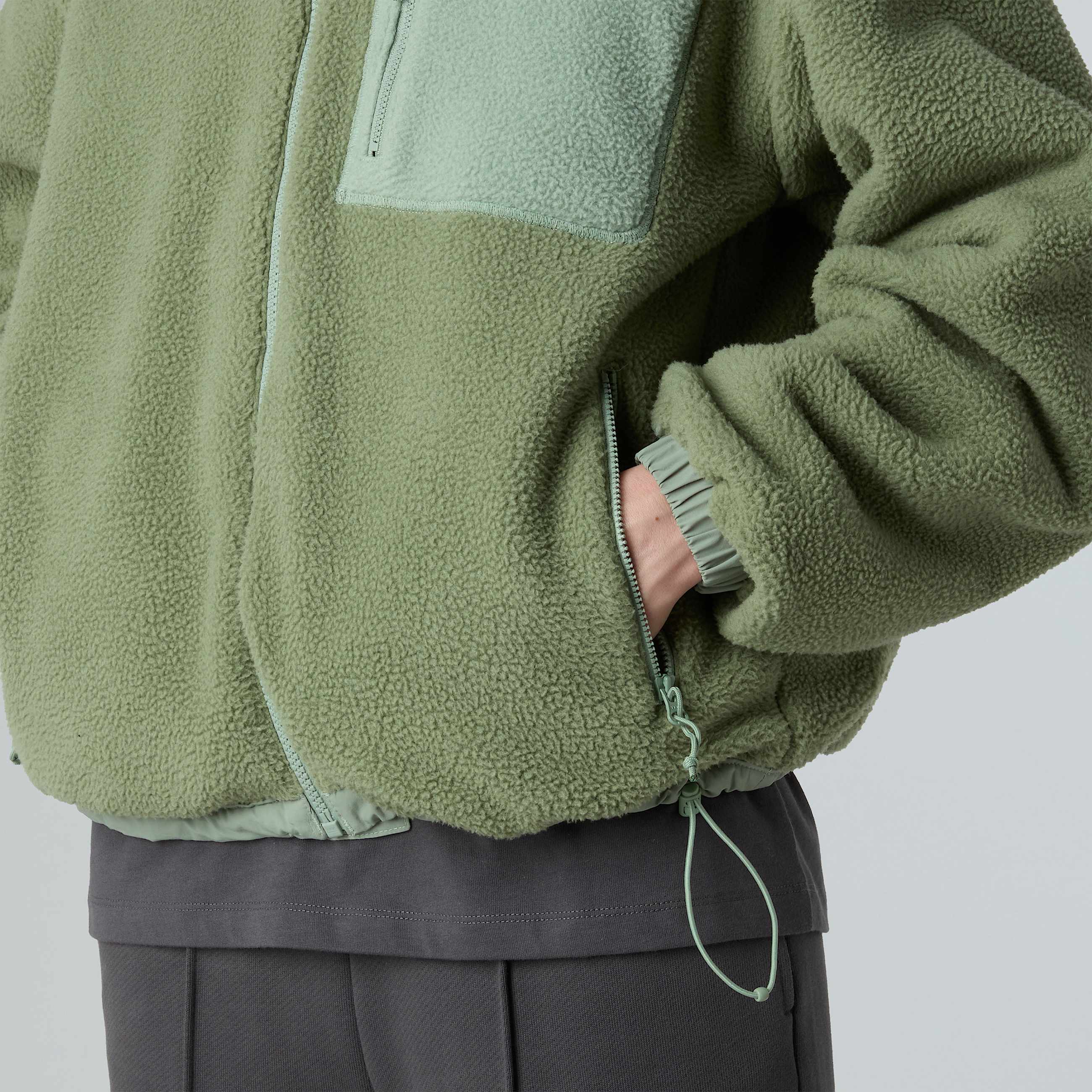 Yumiori Reversible Fleece Jacket W TNF ALT6