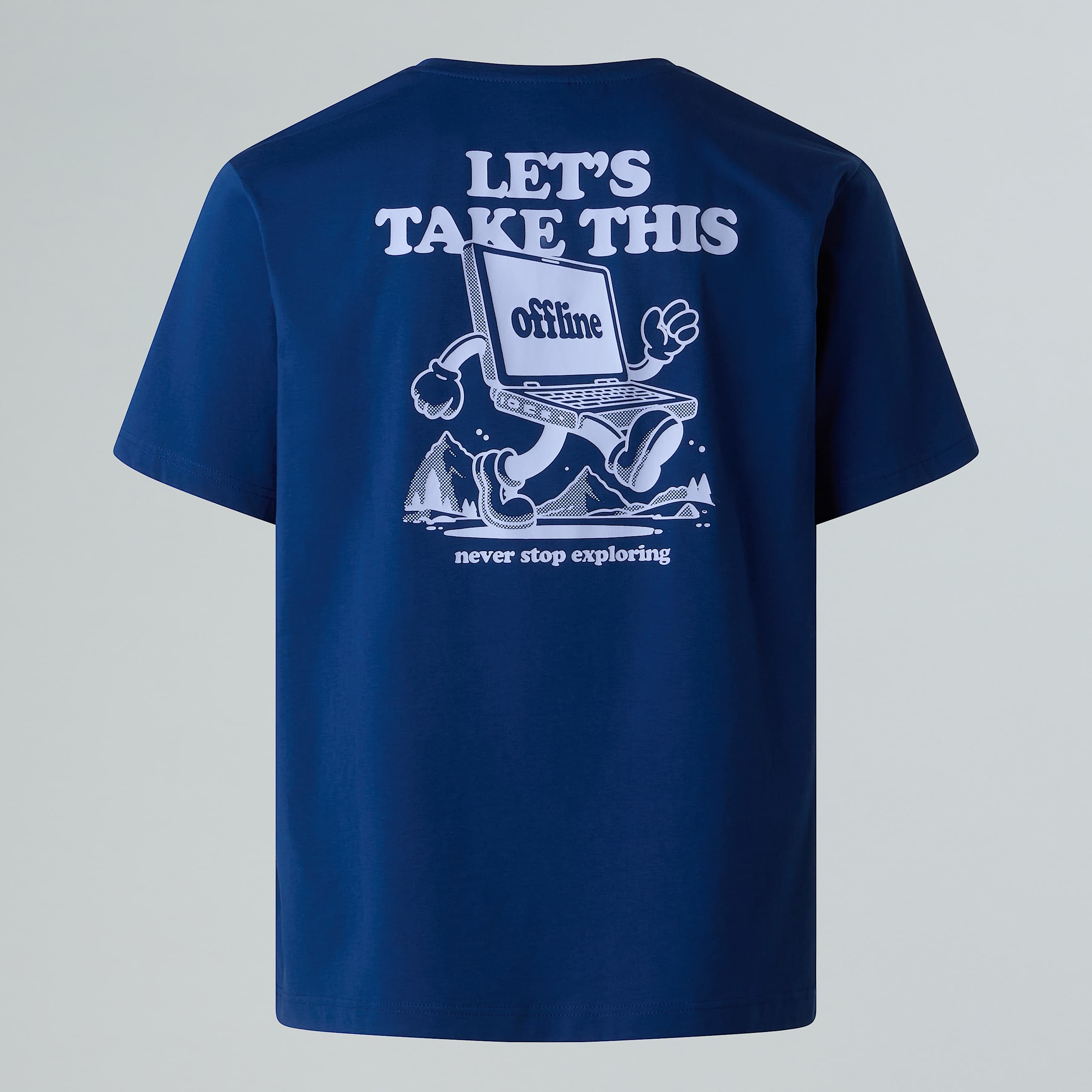 Tshirt Explore Relaxed unisex TNF HERO