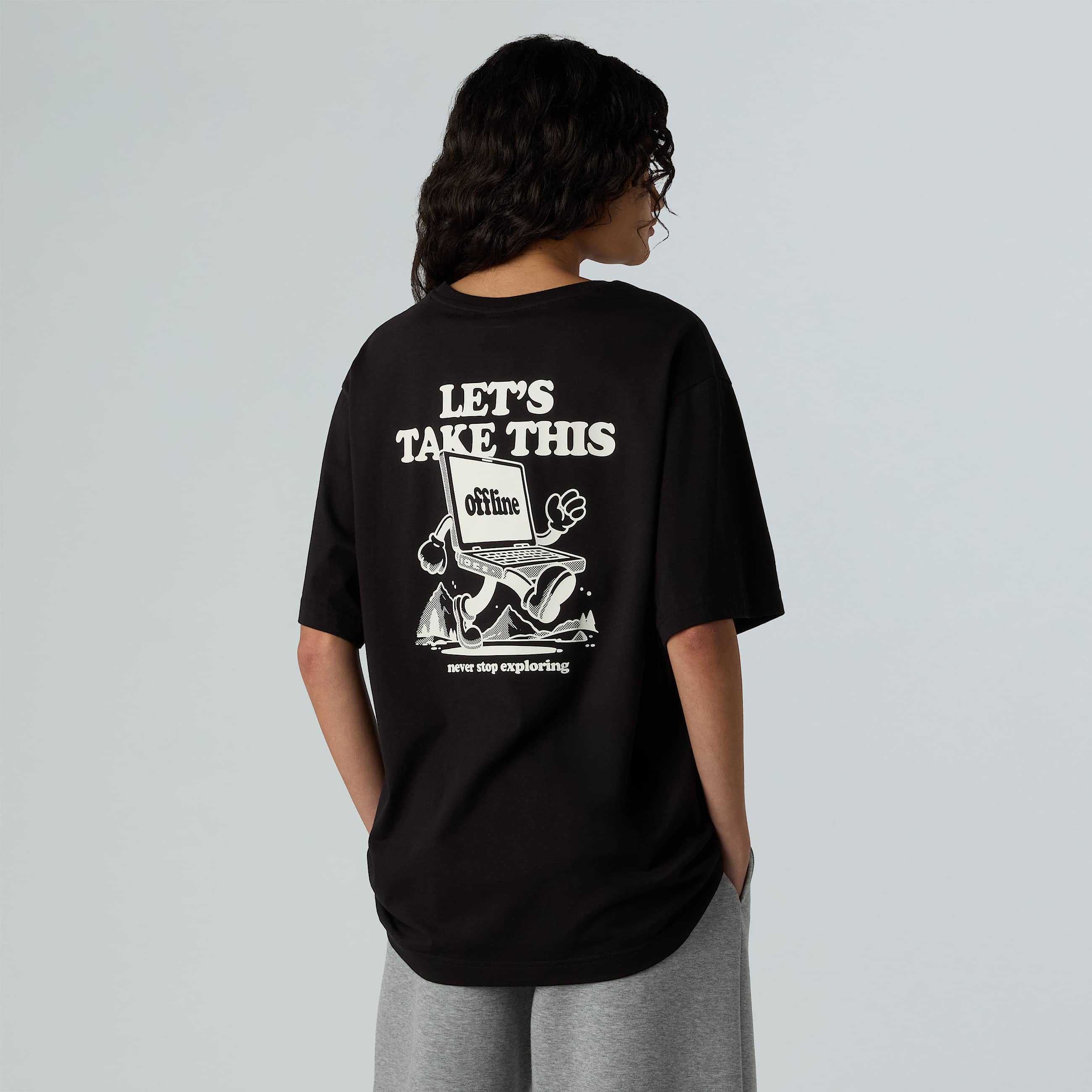 Tshirt dcontract Explore unisexe TNF ALT7