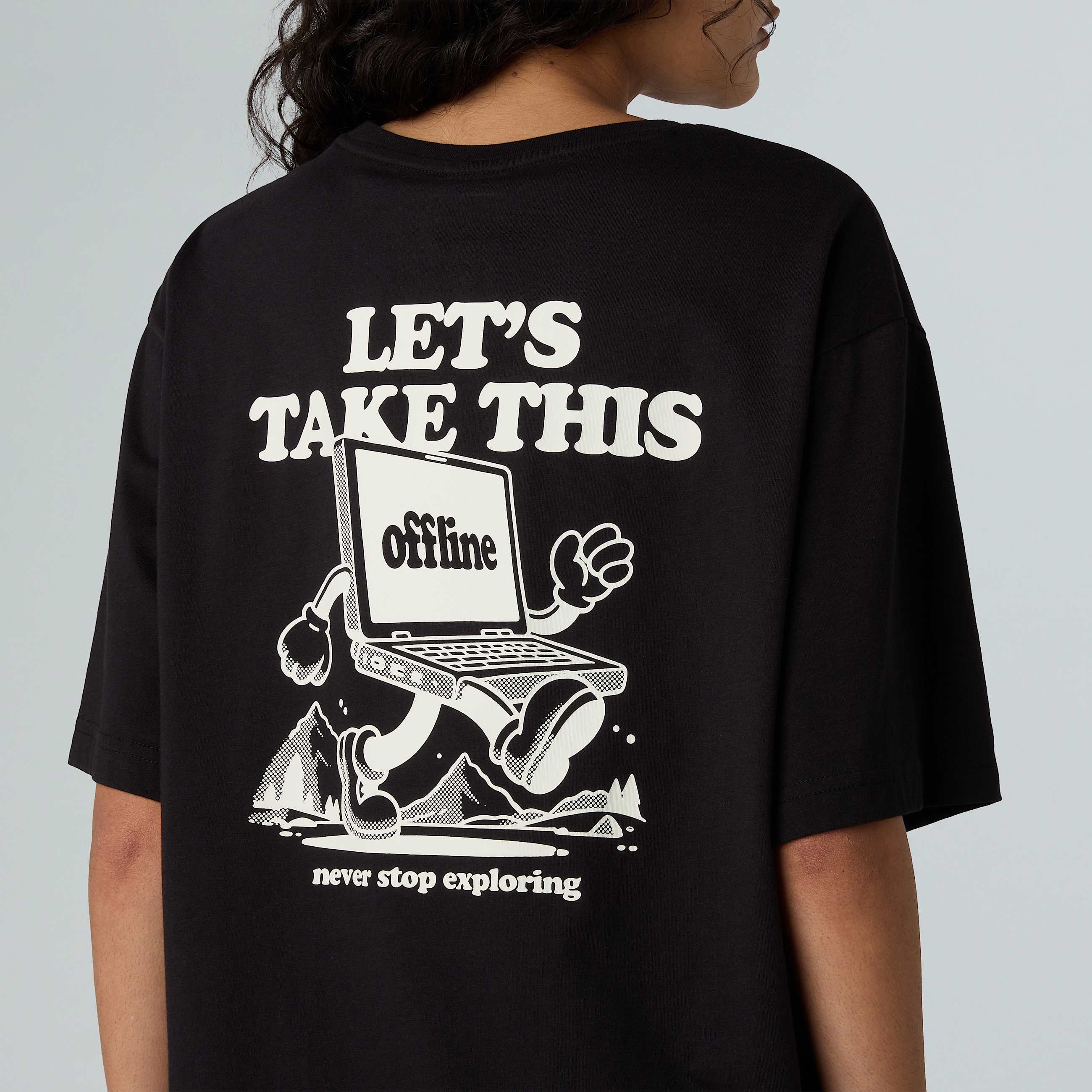 Tshirt dcontract Explore unisexe TNF ALT11