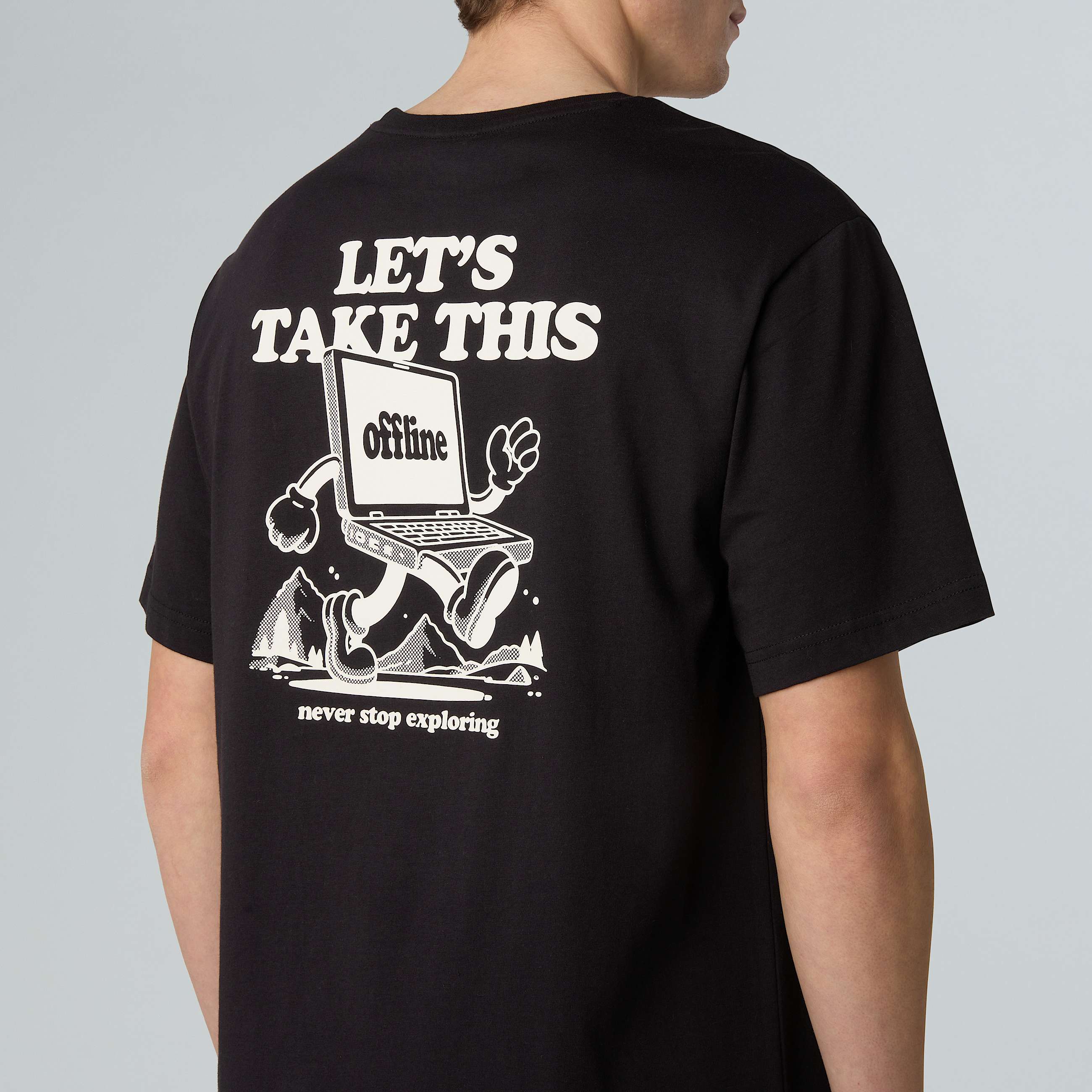 Tshirt dcontract Explore unisexe TNF ALT5