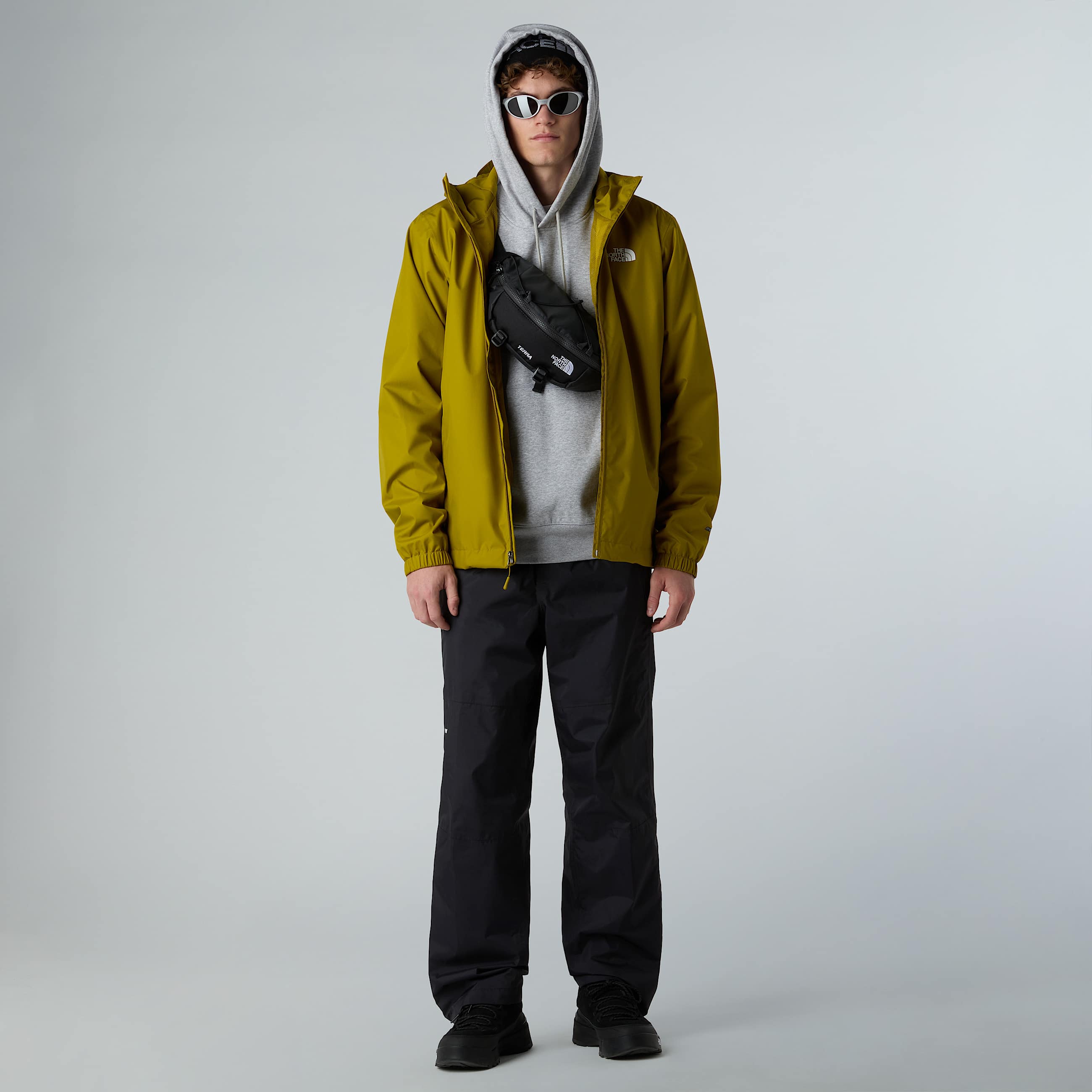 Giacca con cappuccio Quest da uomo TNF Deep Dijon ALT5