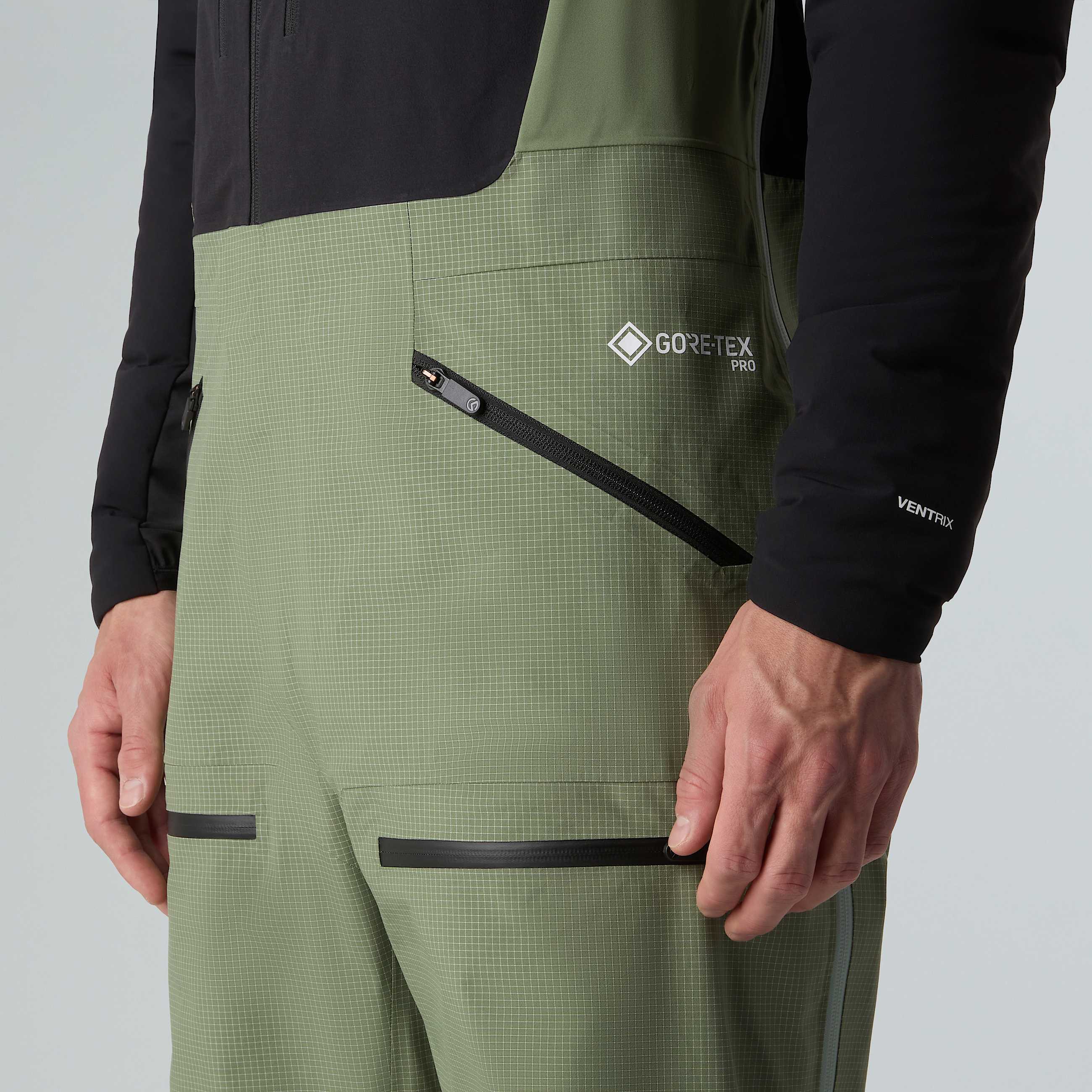 Pantaloni con pettorina Summit Tsirku GORETEX Pro da uomo TNF ALT5