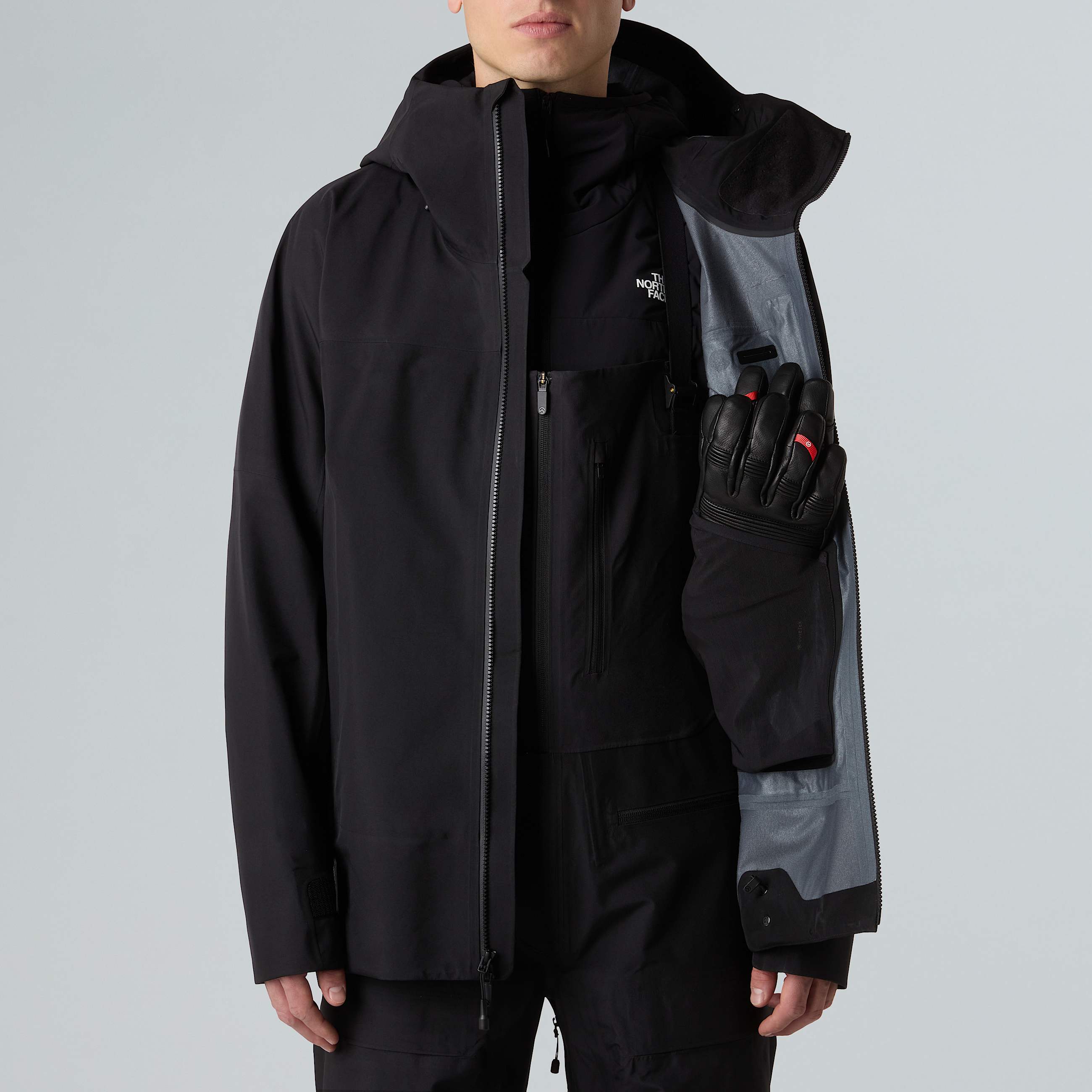 Mens Summit Eastwall GORETEX Jacket TNF TNF Black ALT9