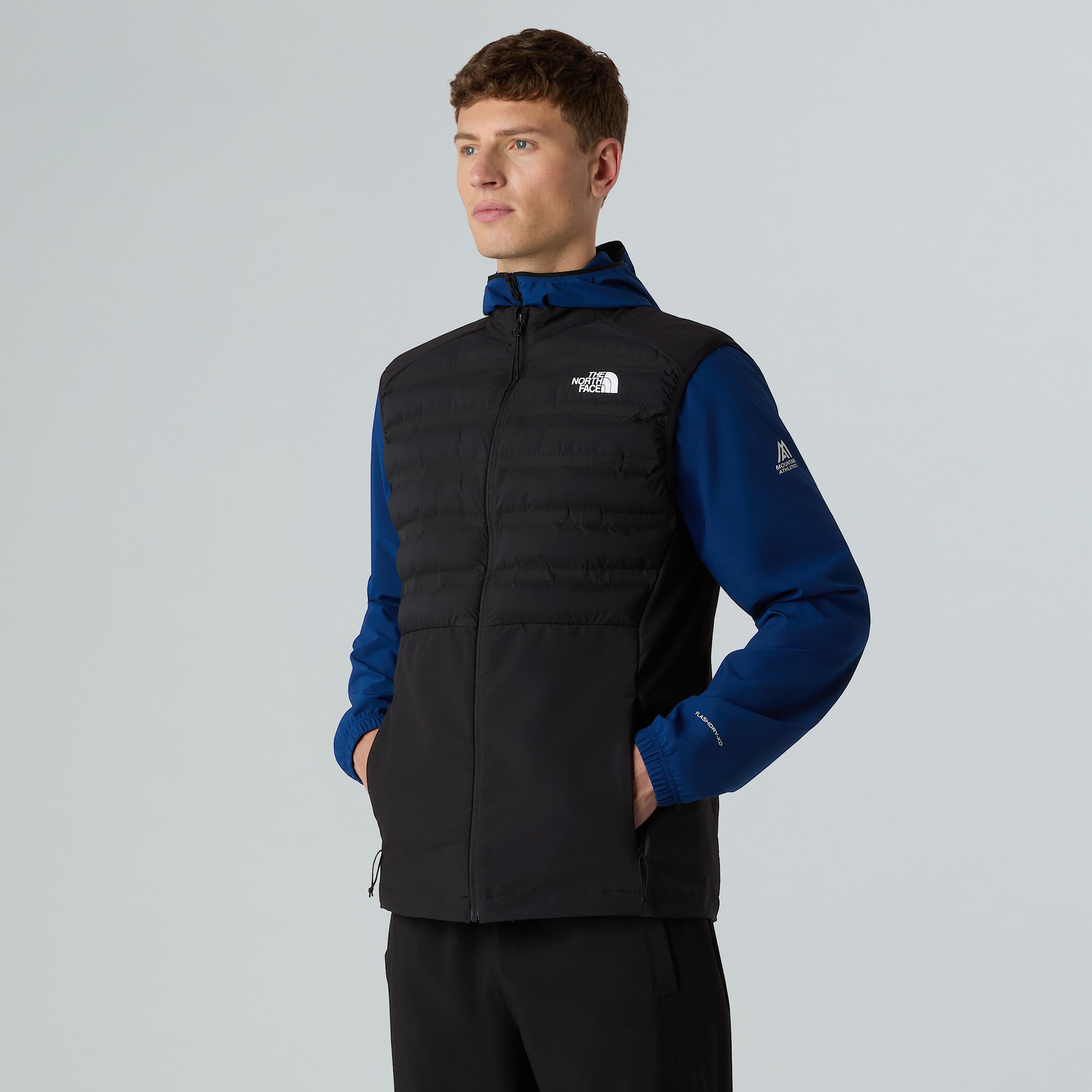 Gilet ibrido Mountain Athletics Cari da uomo TNF HERO