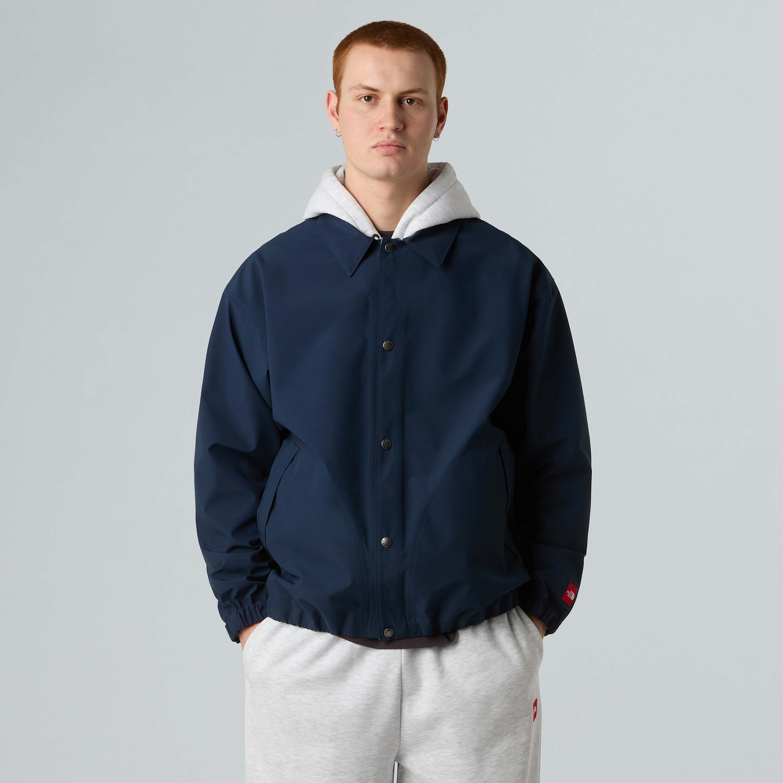 Uniseks Red Box DryVent Coachesjas TNF Summit Navy ALT2