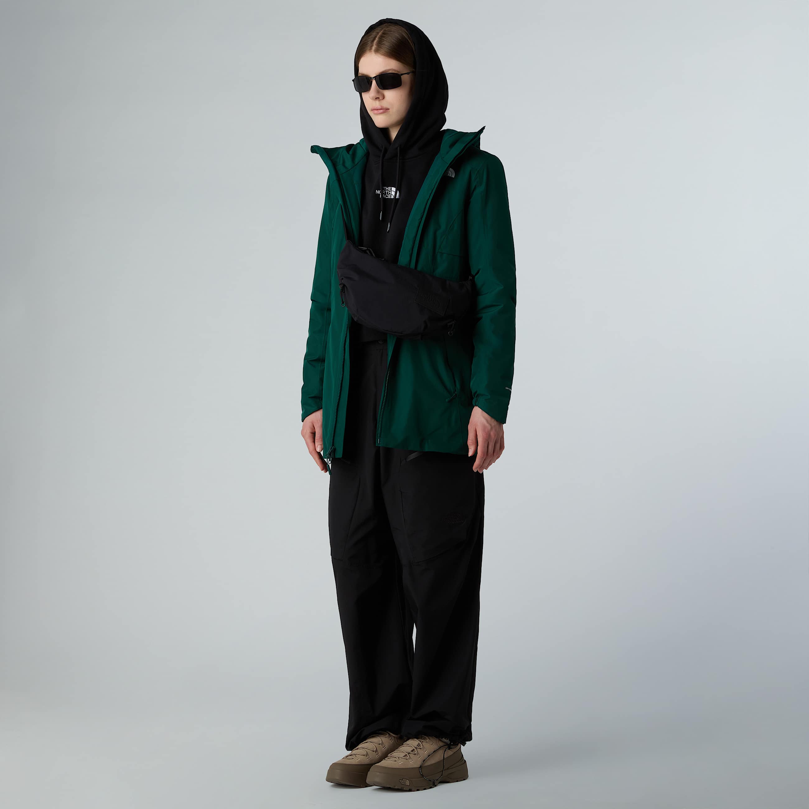 Parka imbottito Hikesteller da donna TNF ALT1