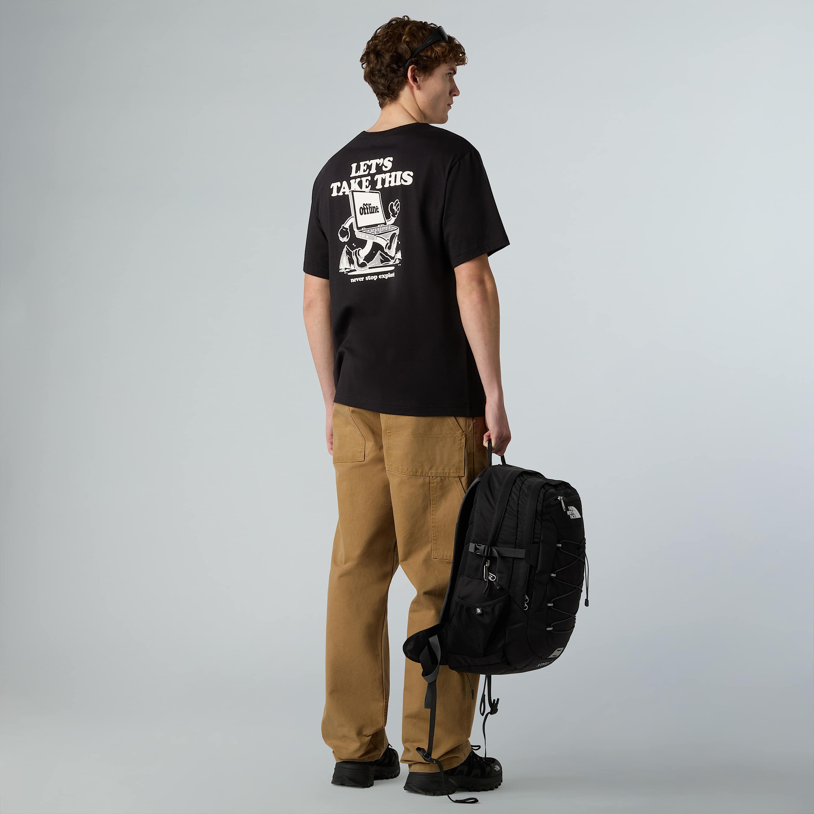 Tshirt dcontract Explore unisexe TNF ALT4