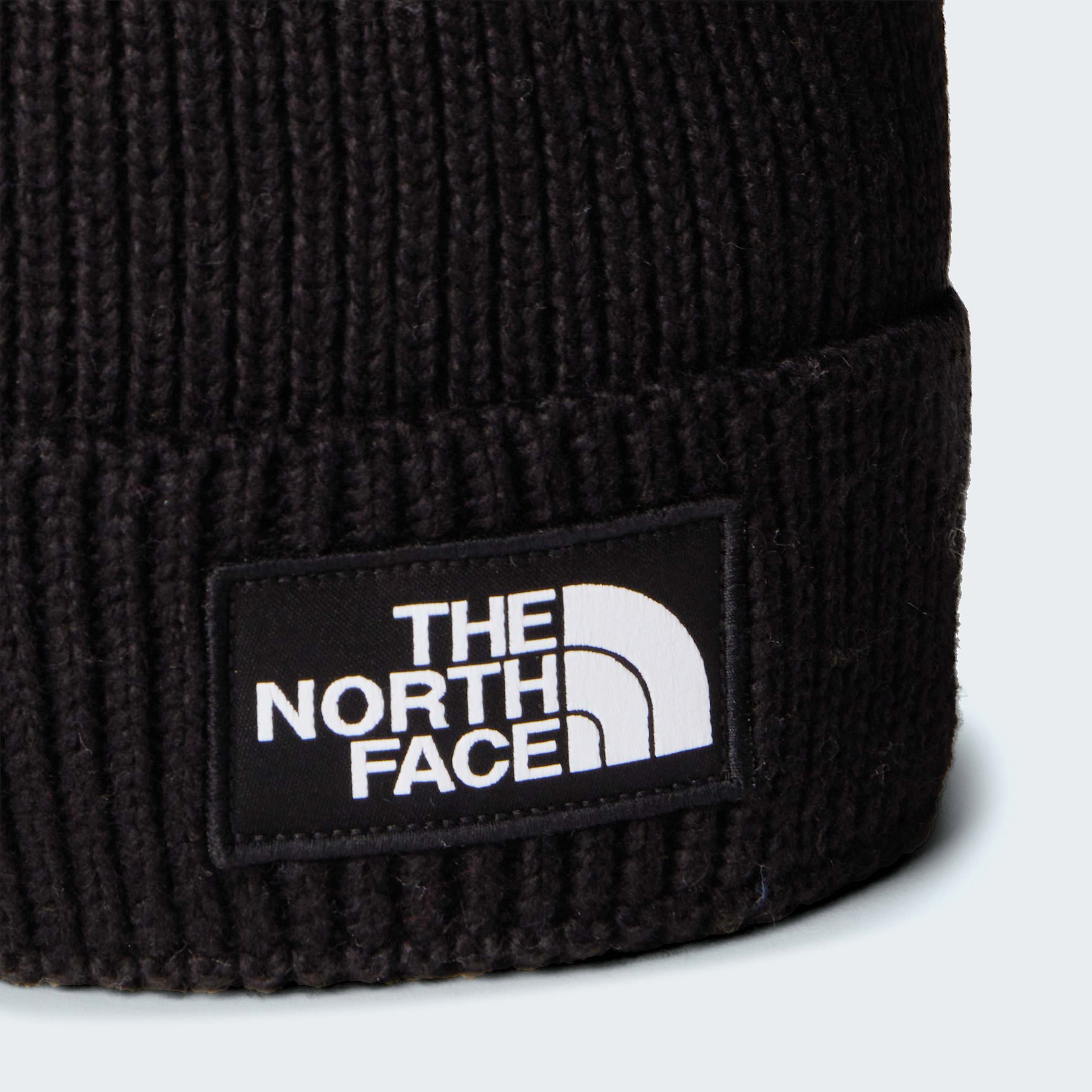 TNF Logo Box Beanie mit Bommel TNF TNF Black ALT2