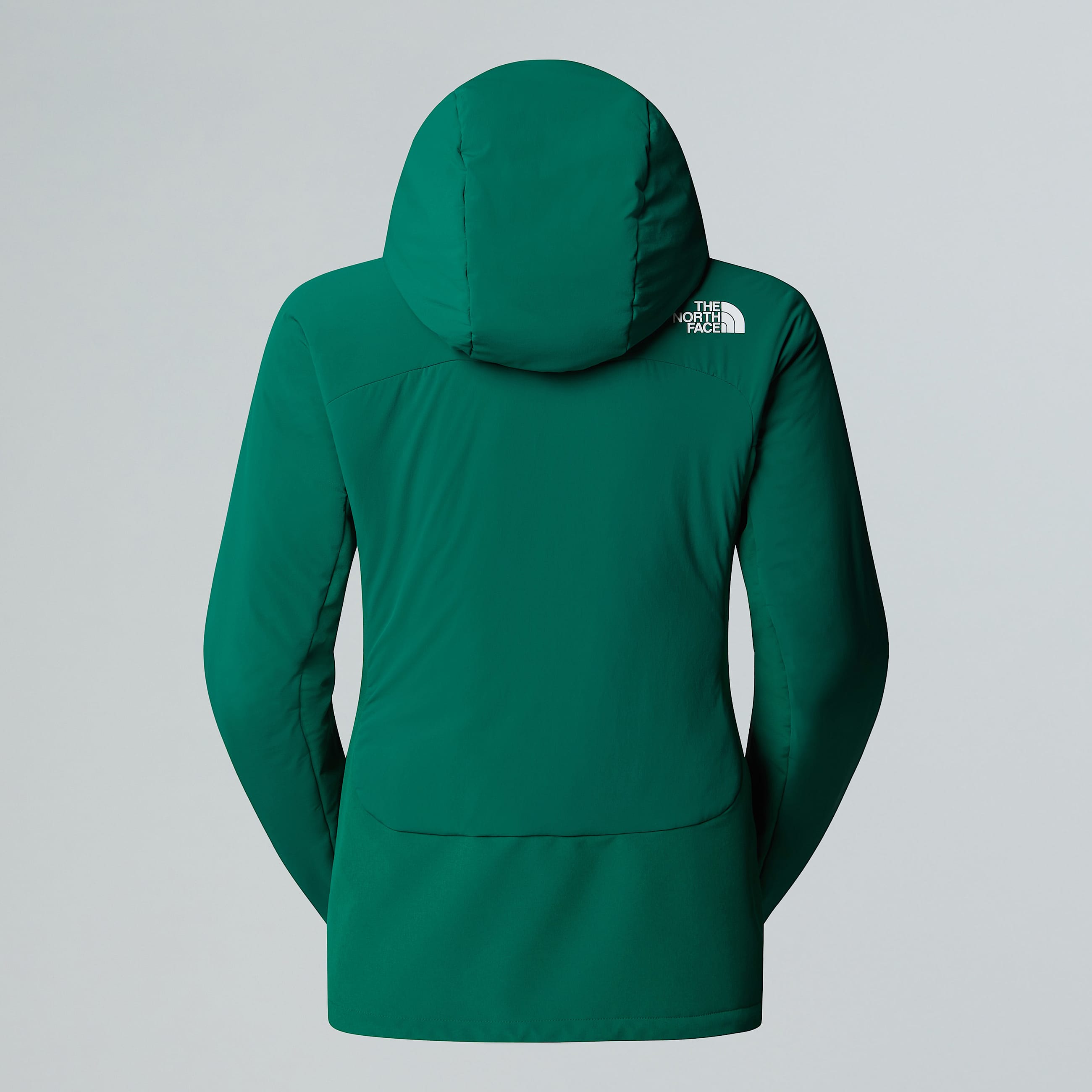 Womens Summit Casaval Hybrid Hooded Midlayer Hoodie TNF Evergreen ALT21