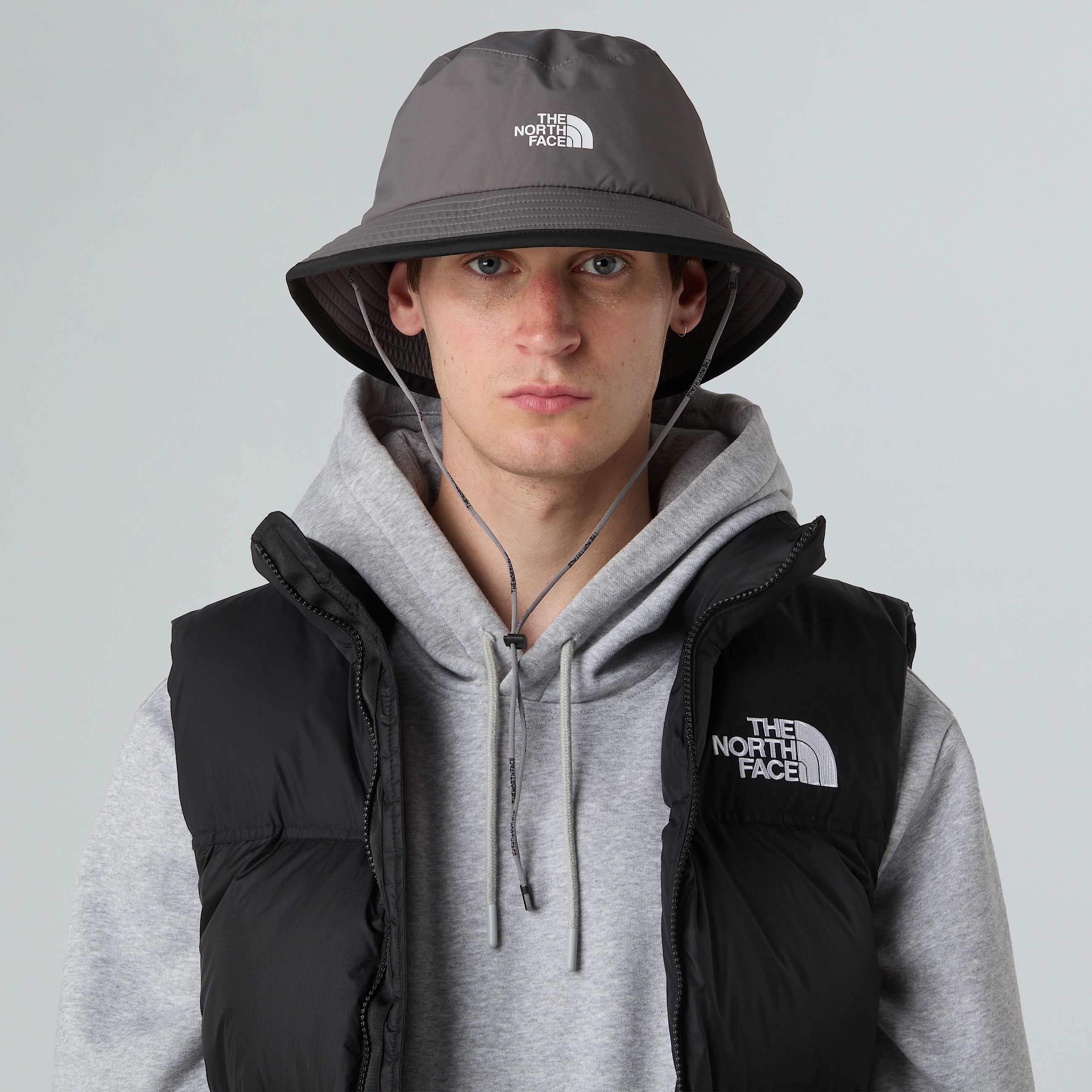 Bucket Hat Antora Rain TNF Smoked Pearl ALT1