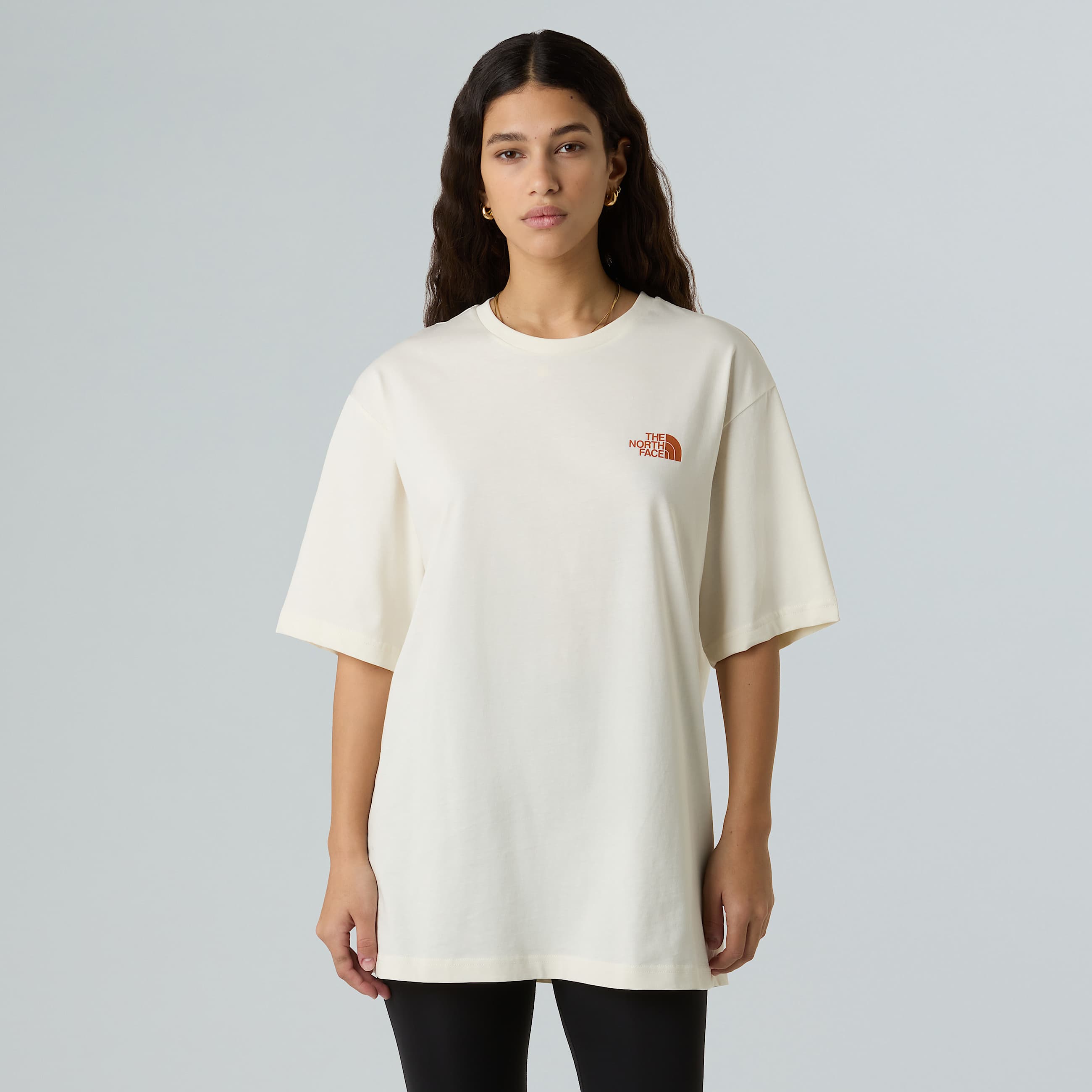 Vintage Postcard Relaxed TShirt Unisex TNF ALT8