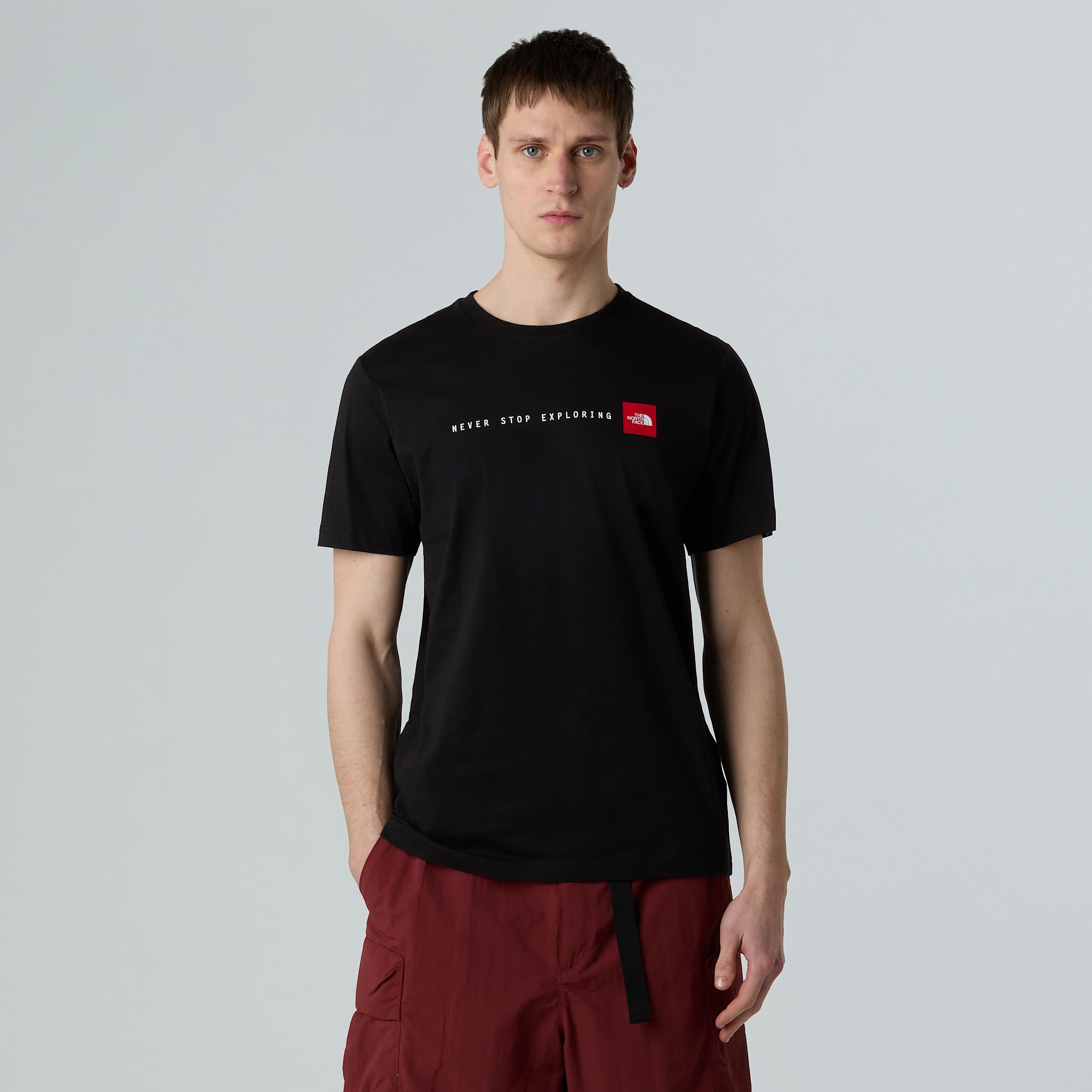 Never Stop Exploring TShirt fr Herren TNF HERO
