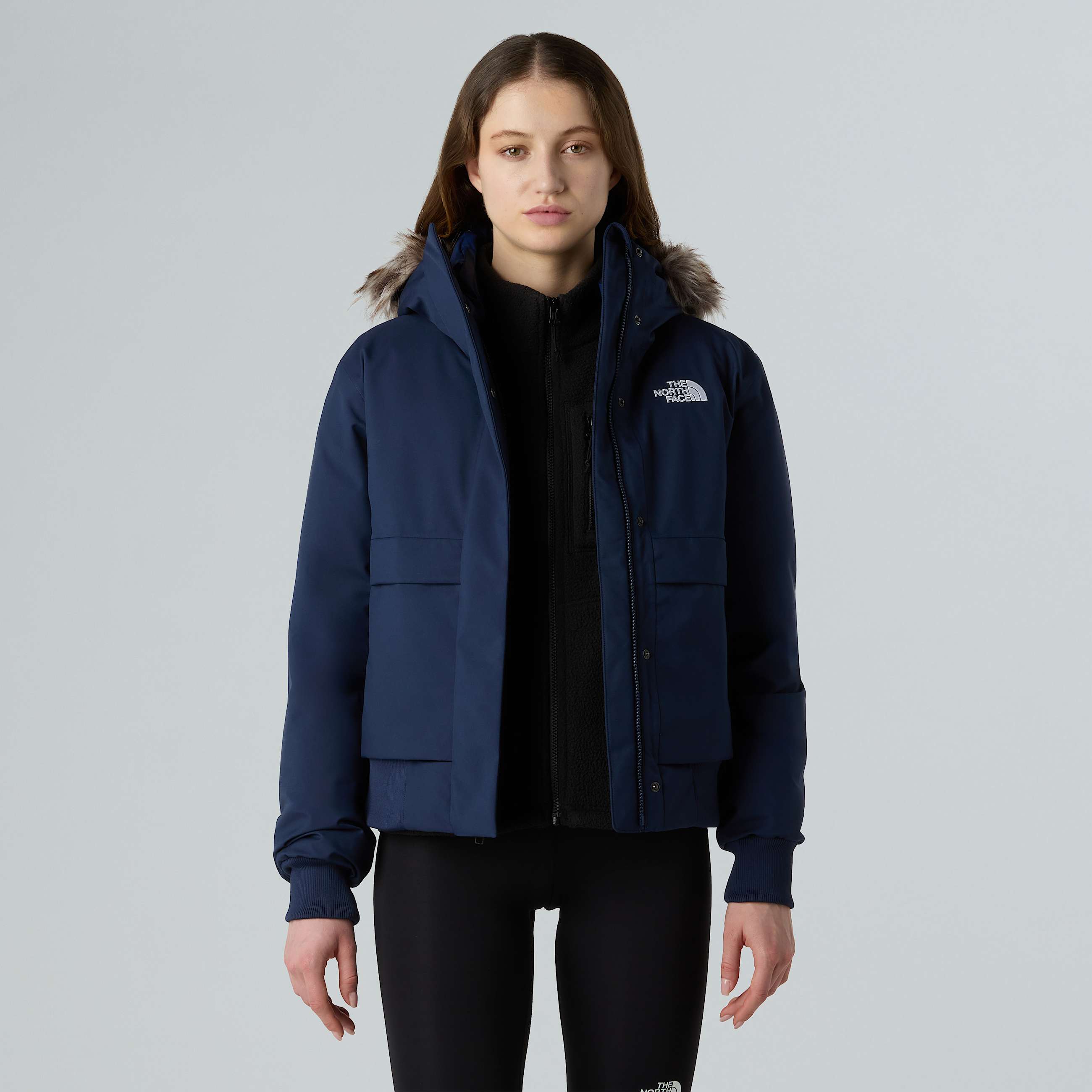 Womens Arctic Bomber Jacket TNF ALT3