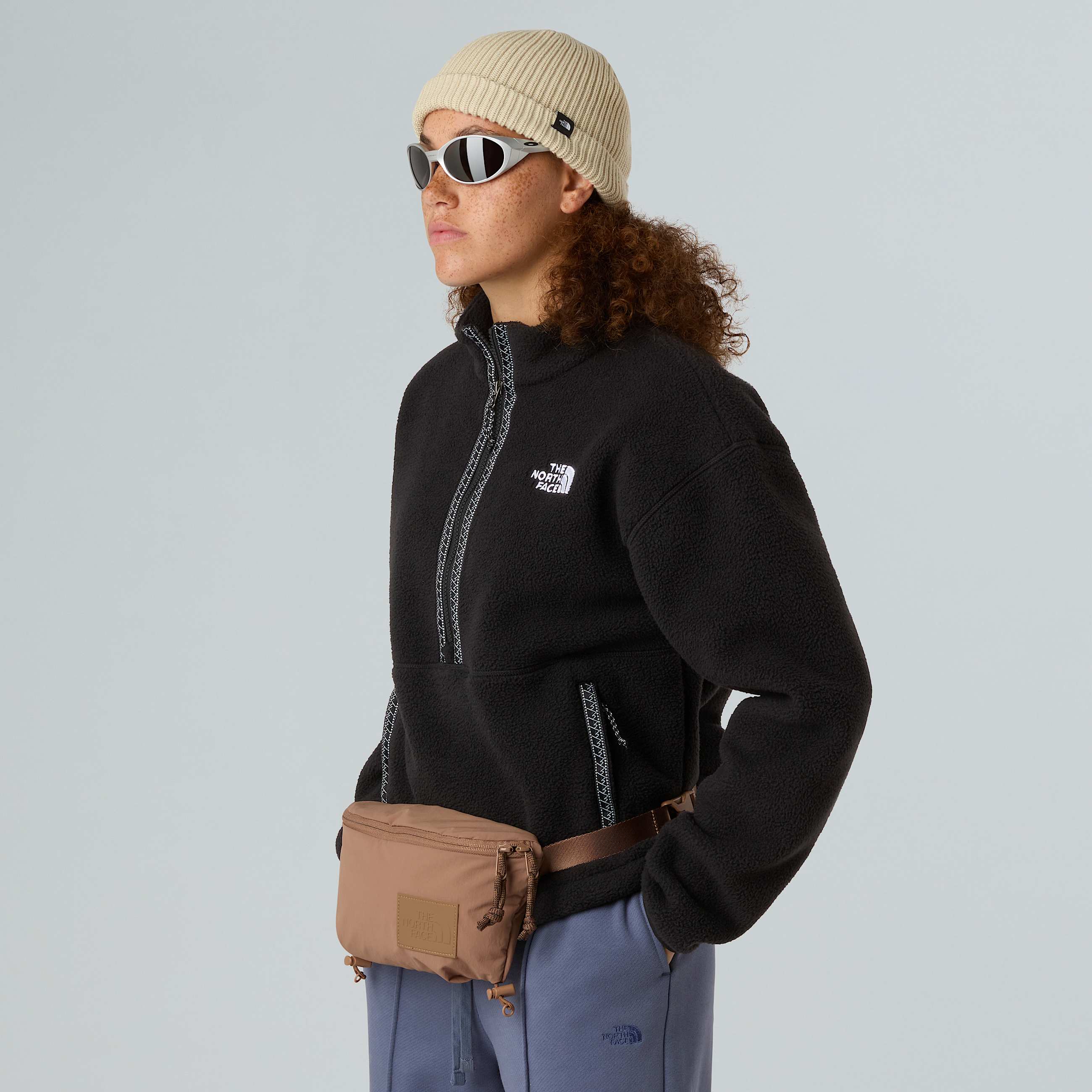 Never Stop Hfttasche fr Damen TNF Latte ALT1