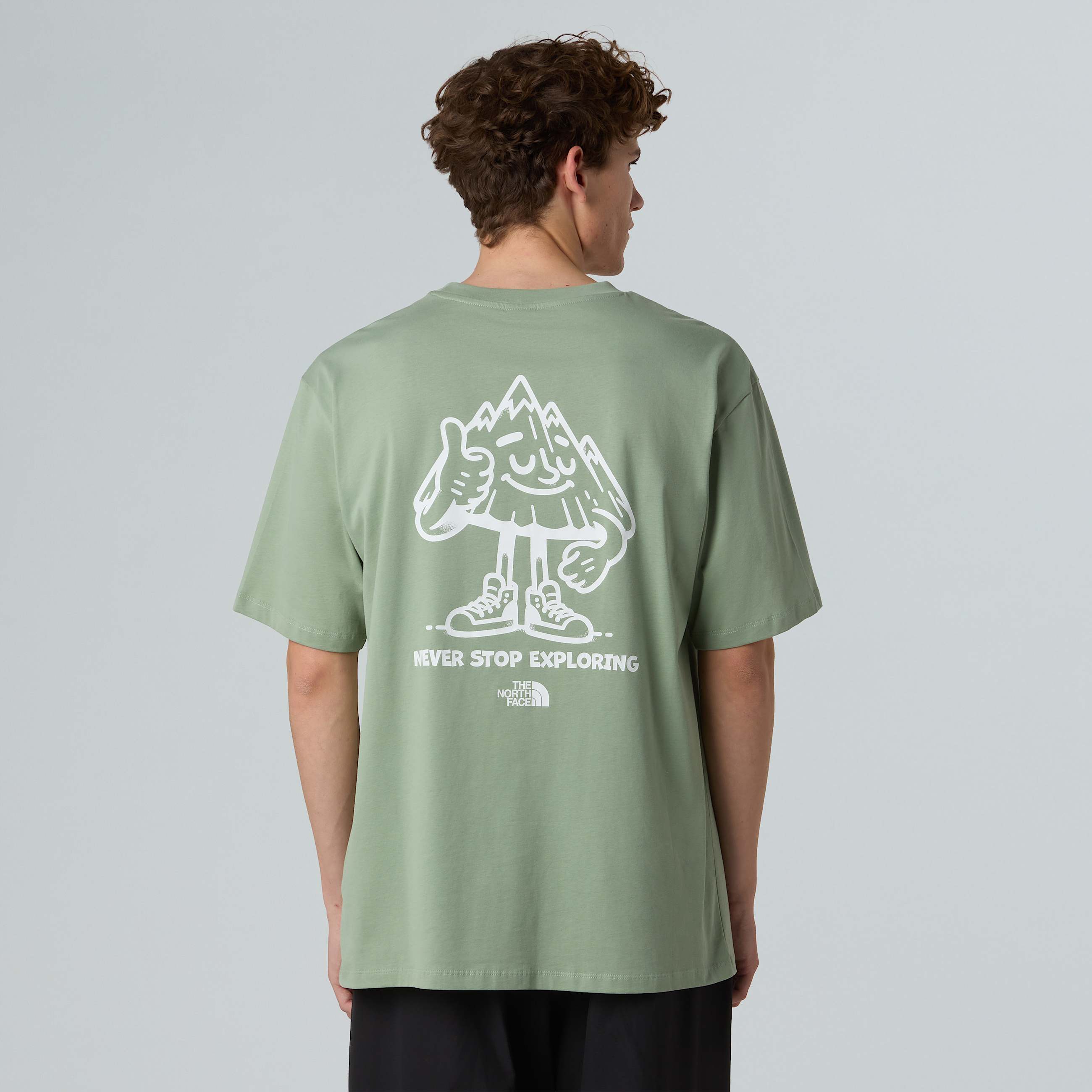 Tshirt Mountain Fun Oversized unisex TNF ALT2