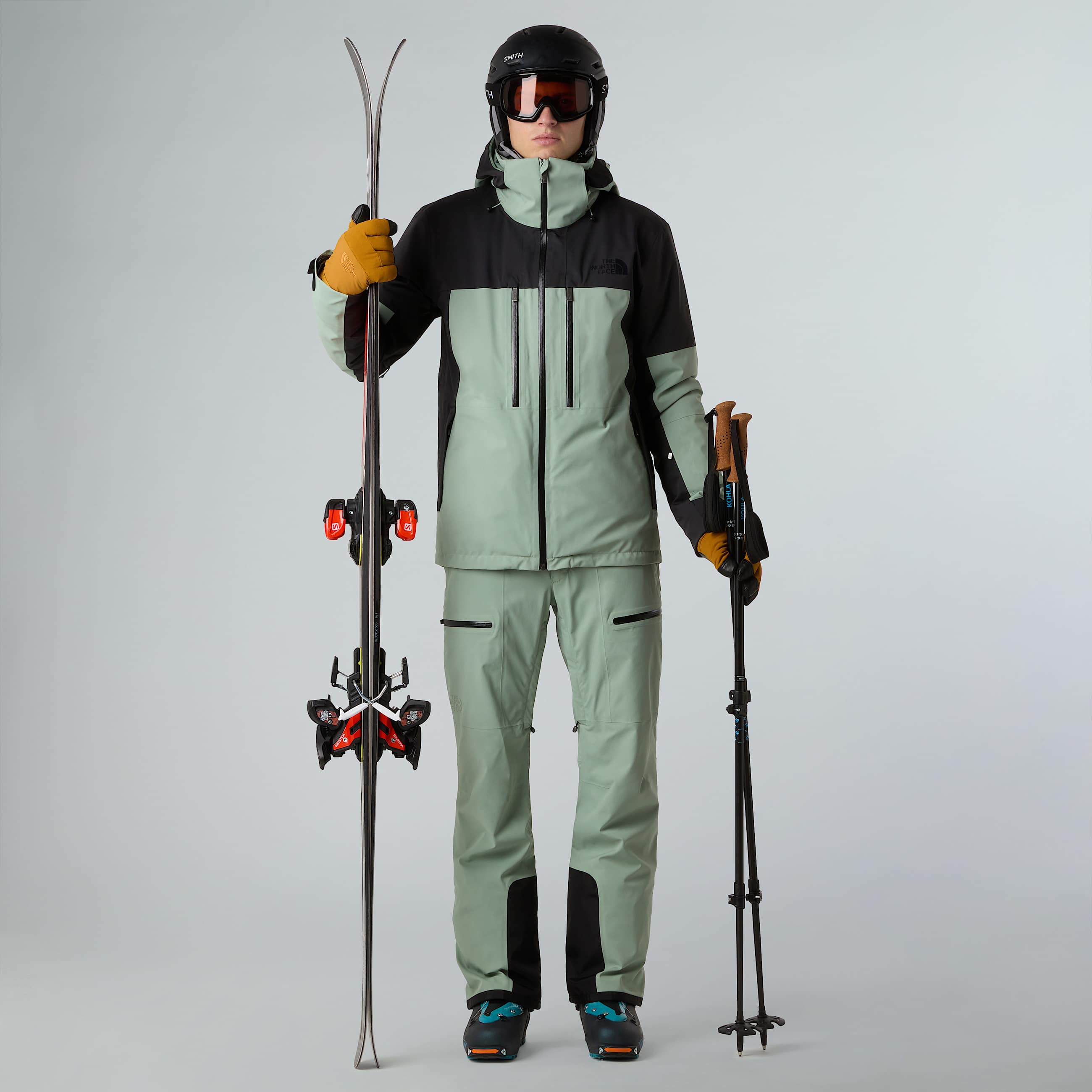 CHAQUETA CHAKAL PARA HOMBRE TNF Slate MossTNF Black ALT4