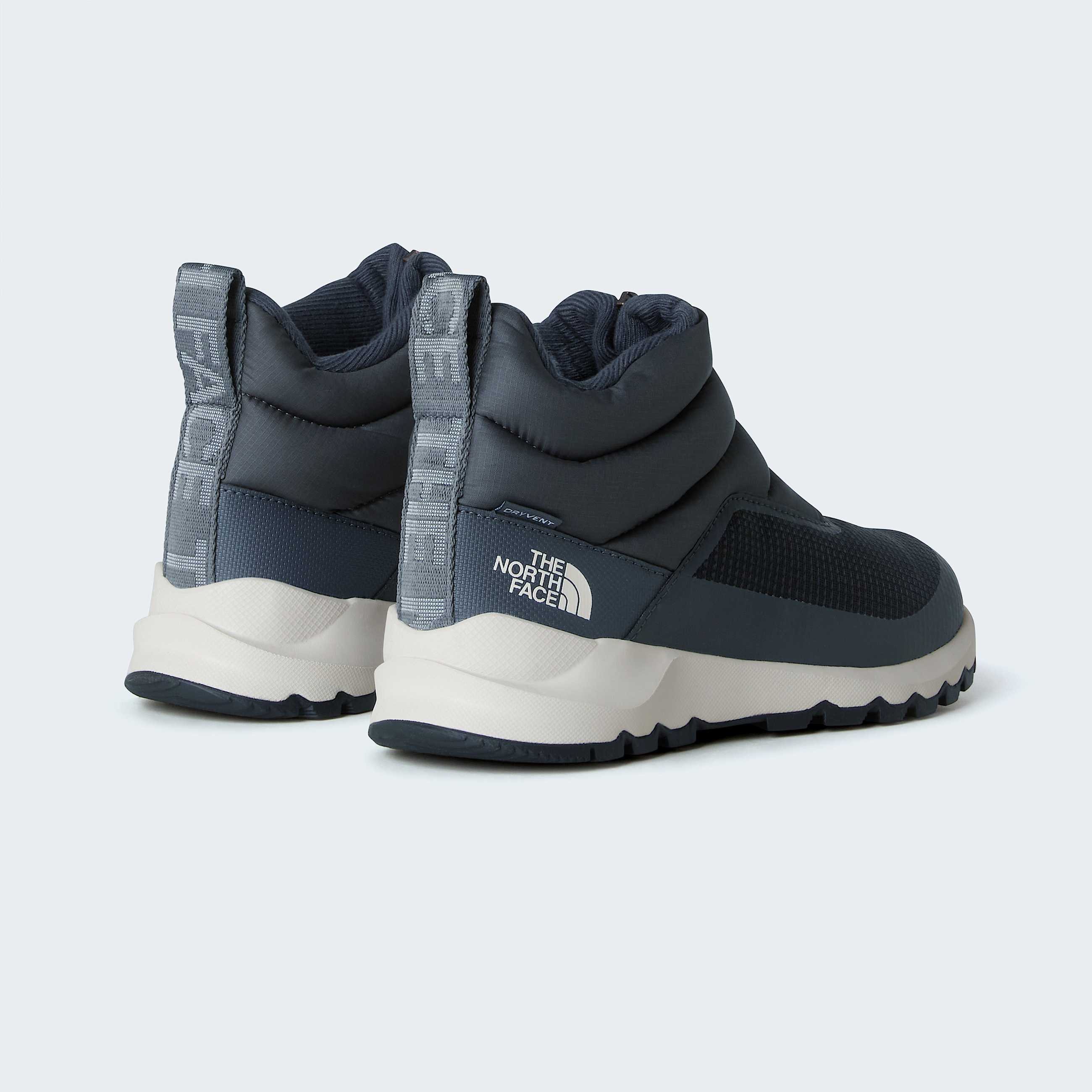 Bottines dhiver impermables zippes ThermoBall Progressive II pour femme TNF Anthracite GreyWhite Ash ALT6