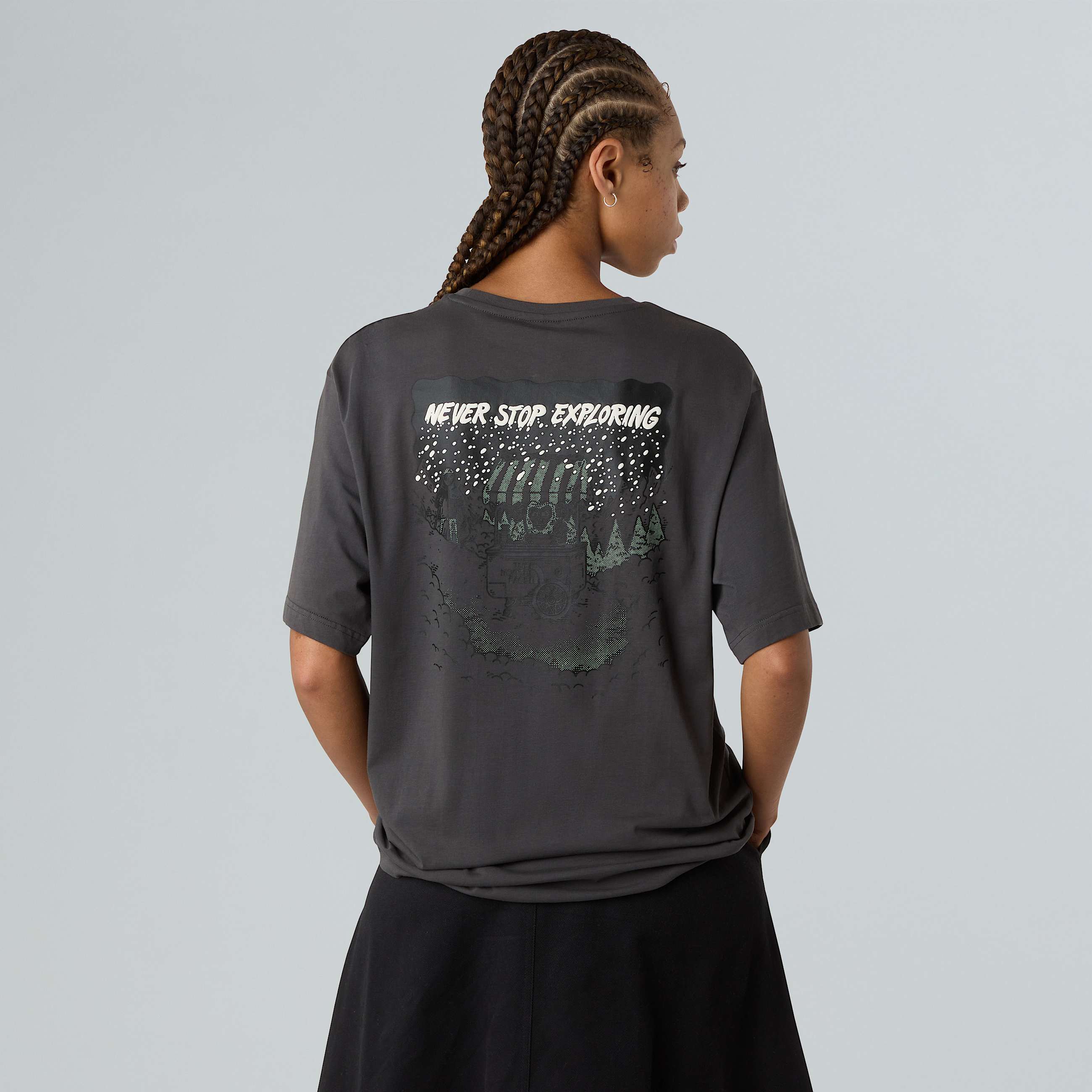 Powder Days Relaxed Graphic TShirt Unisex TNF ALT7