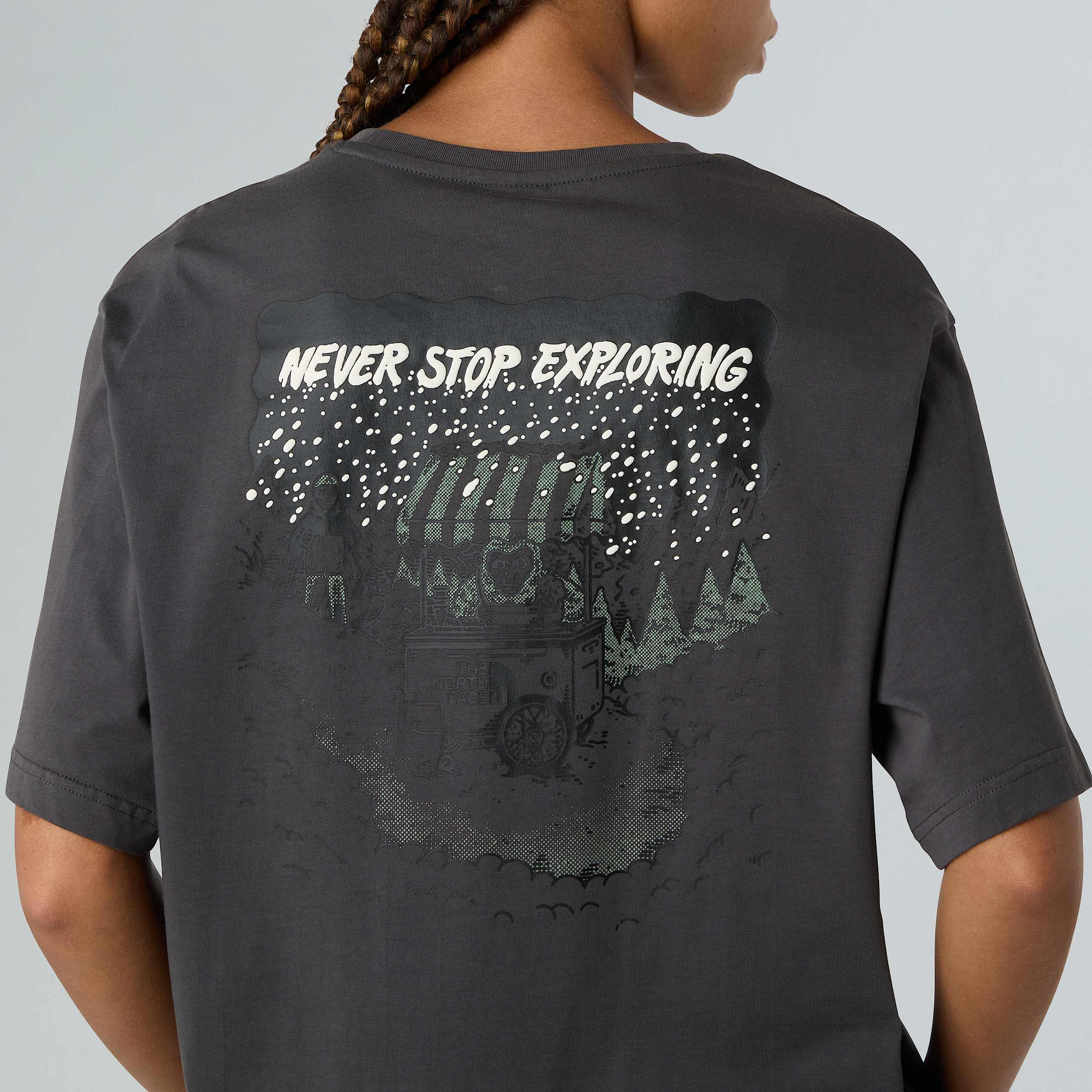 Tshirt Powder Days Relaxed Graphic unisex TNF ALT10