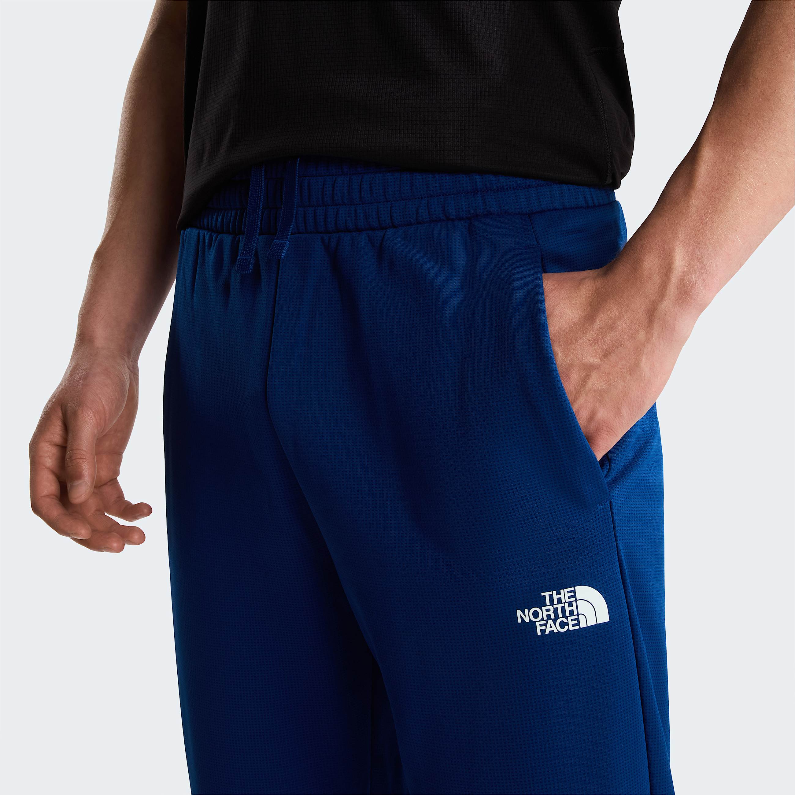 Mskie joggery Reaxion 20 TNF Estate Blue Dark Heather ALT4