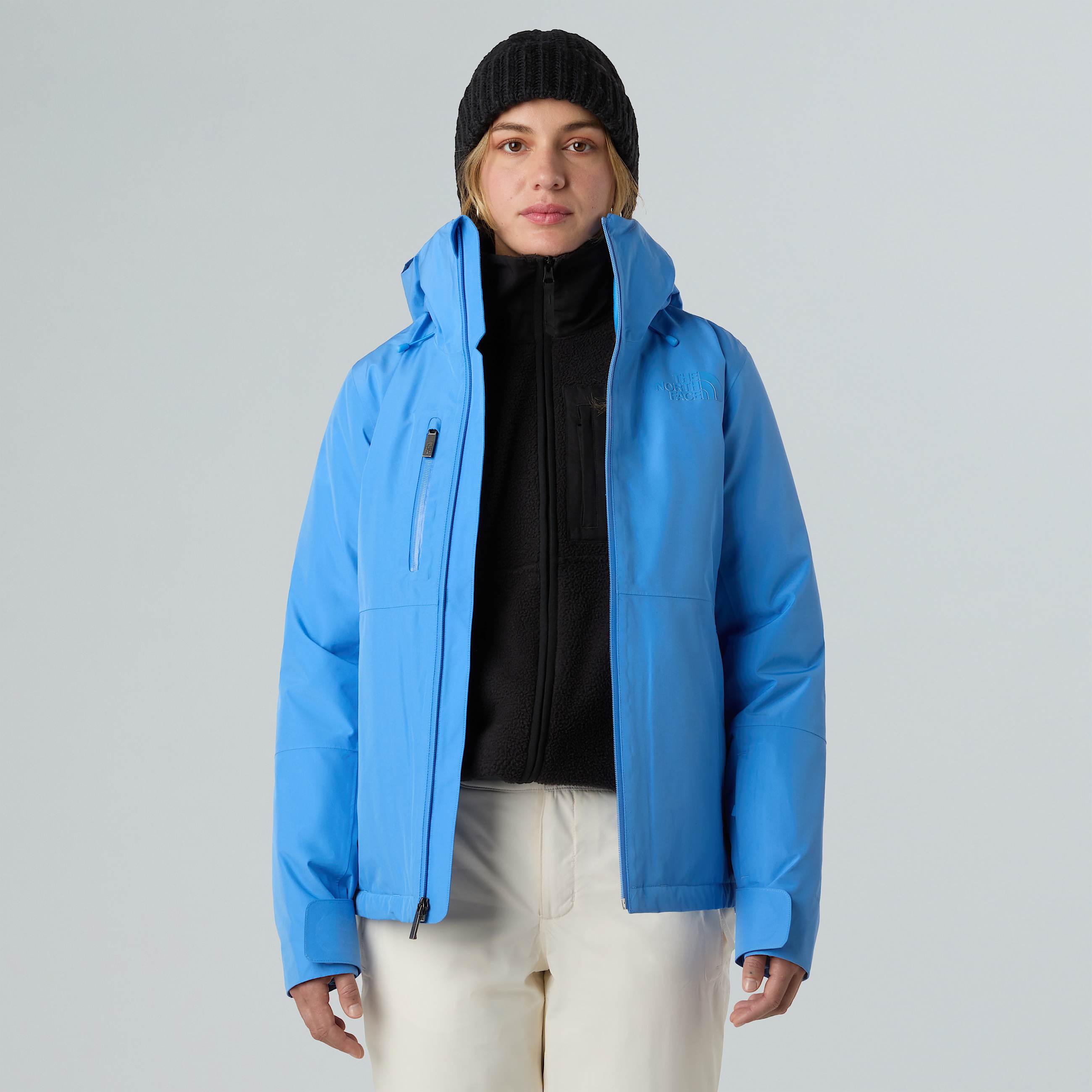 Womens Descendit Jacket TNF Marina Blue ALT3
