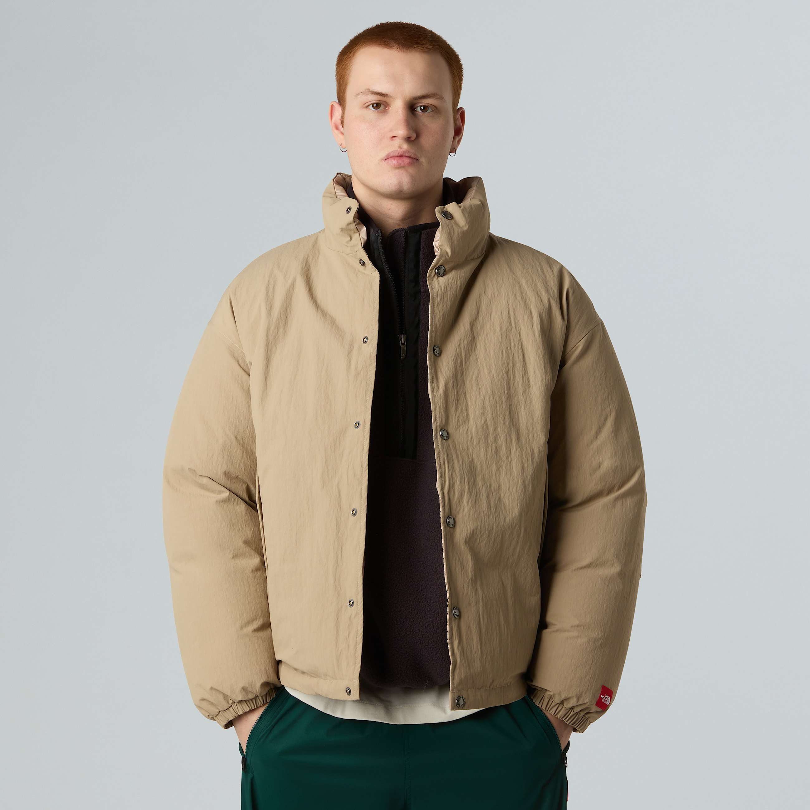 Red Box Down Jacket Unisex TNF ALT5