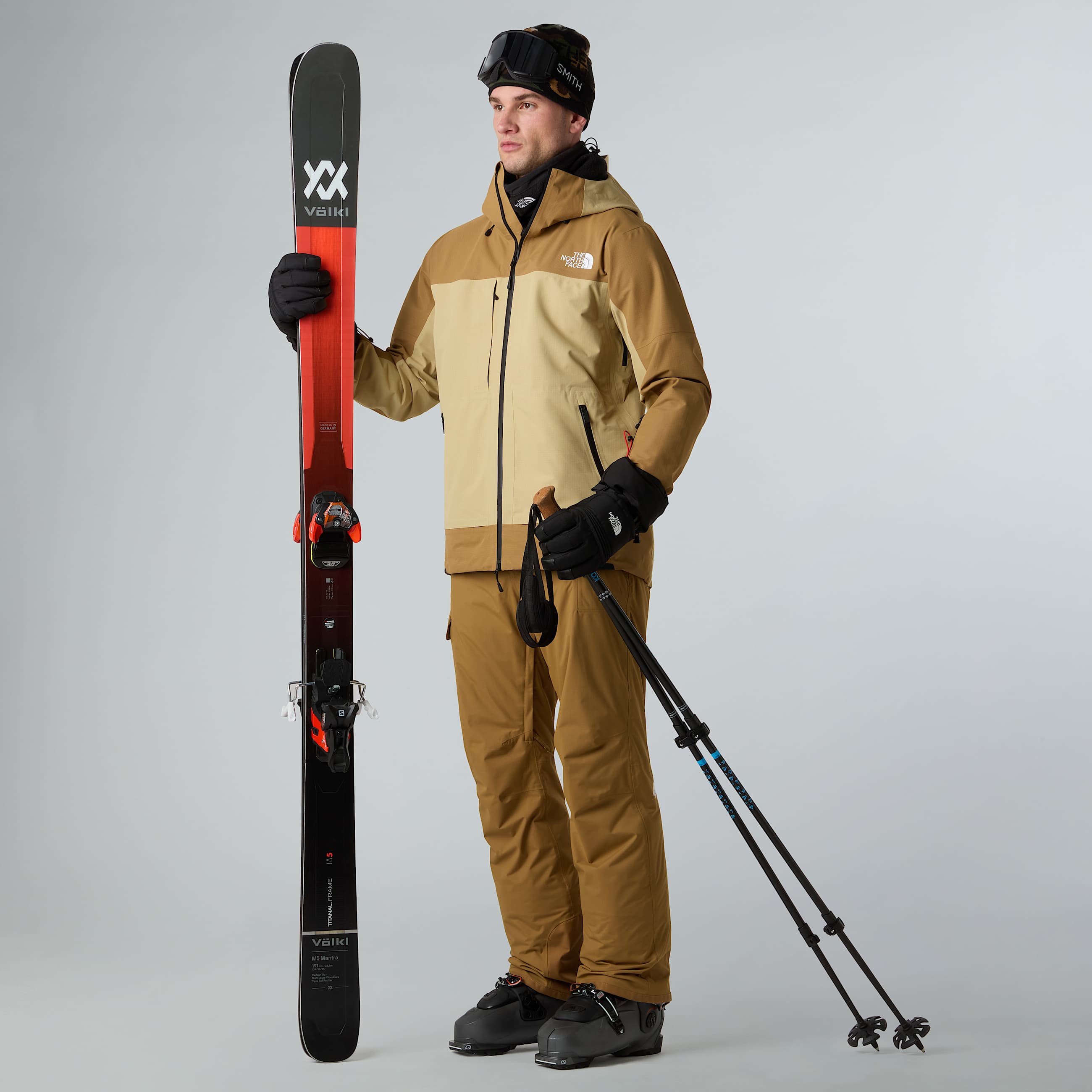 Mens Freedom Insulated Trousers TNF Utility Brown ALT5