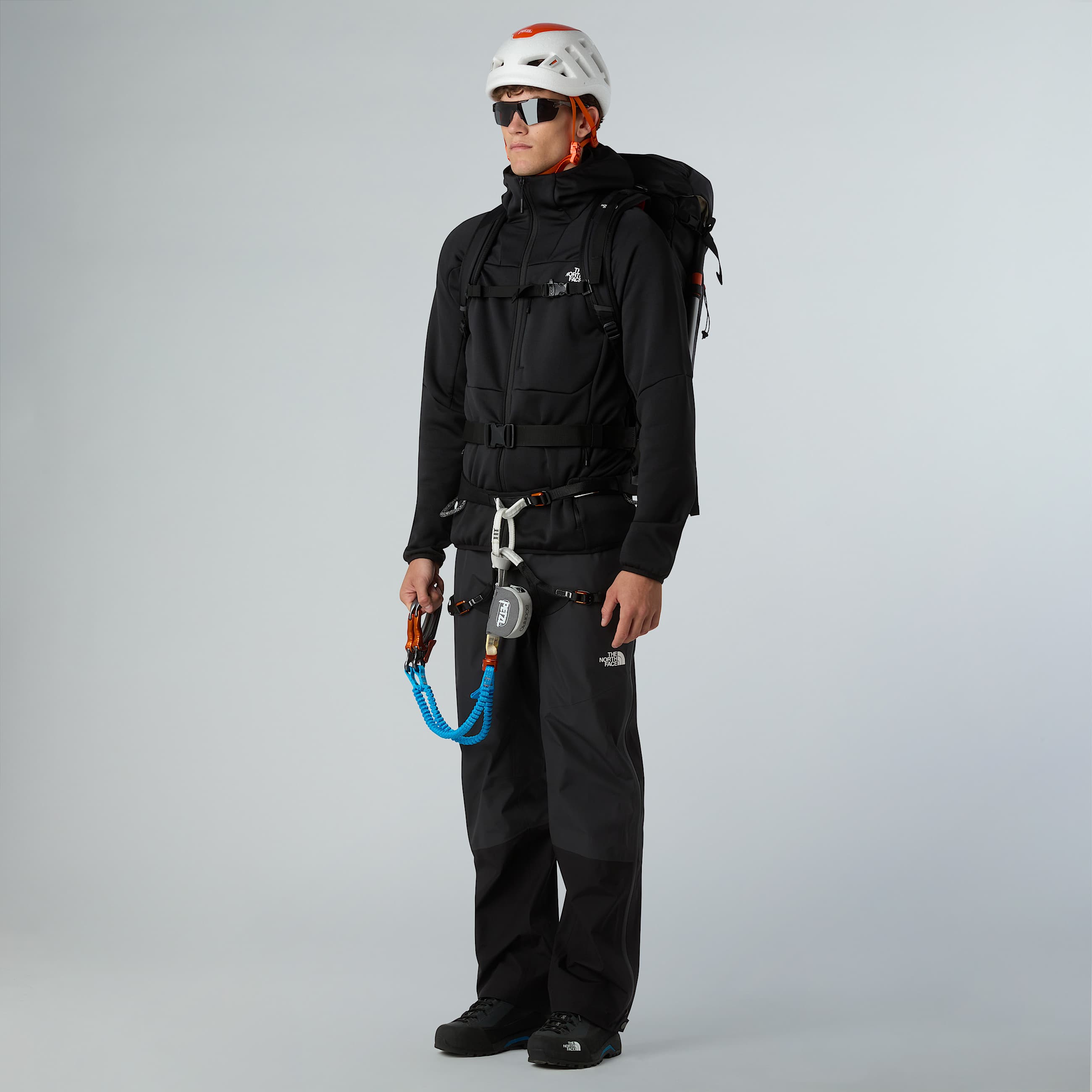 Giacca in pile Meteora con cerniera integrale da uomo TNF ALT5