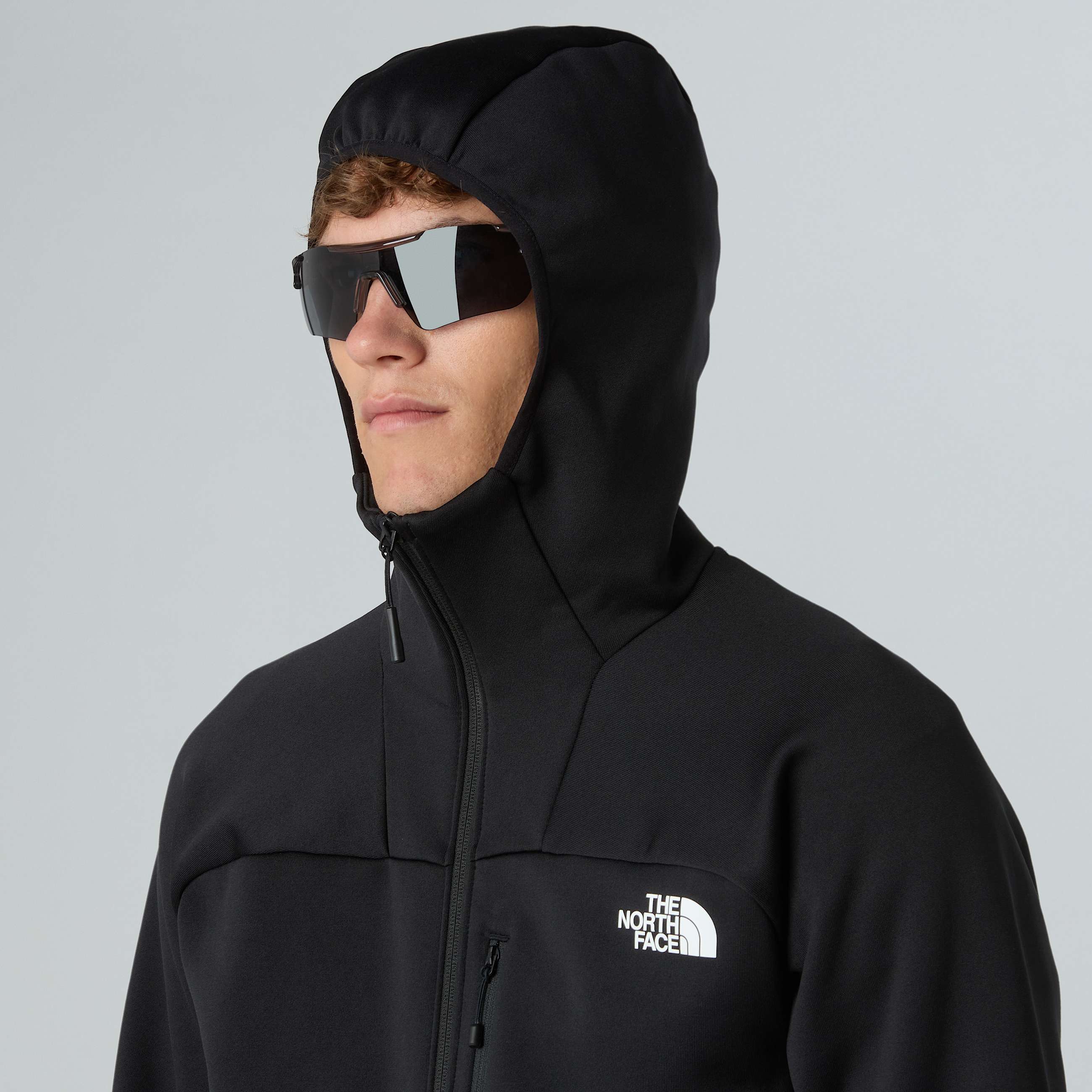 Giacca in pile Meteora con cerniera integrale da uomo TNF ALT6