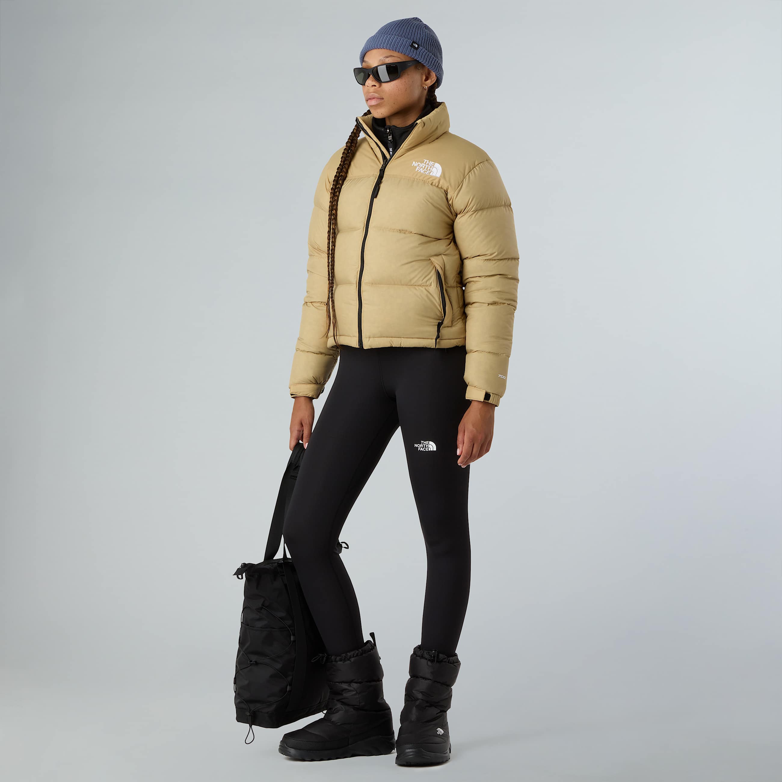 Damska kurtka 1996 Retro Nuptse TNF Khaki StoneRecycled Down ALT5