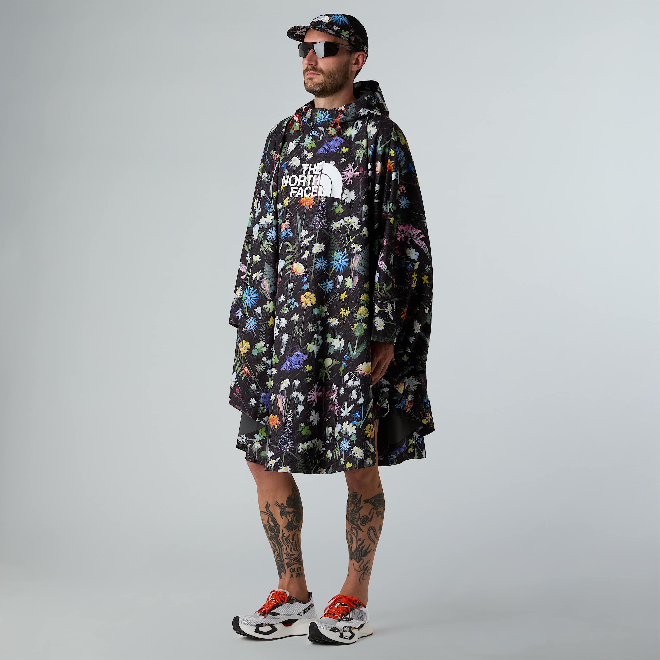 Unisex Printed Trail Run Cape TNF ALT4